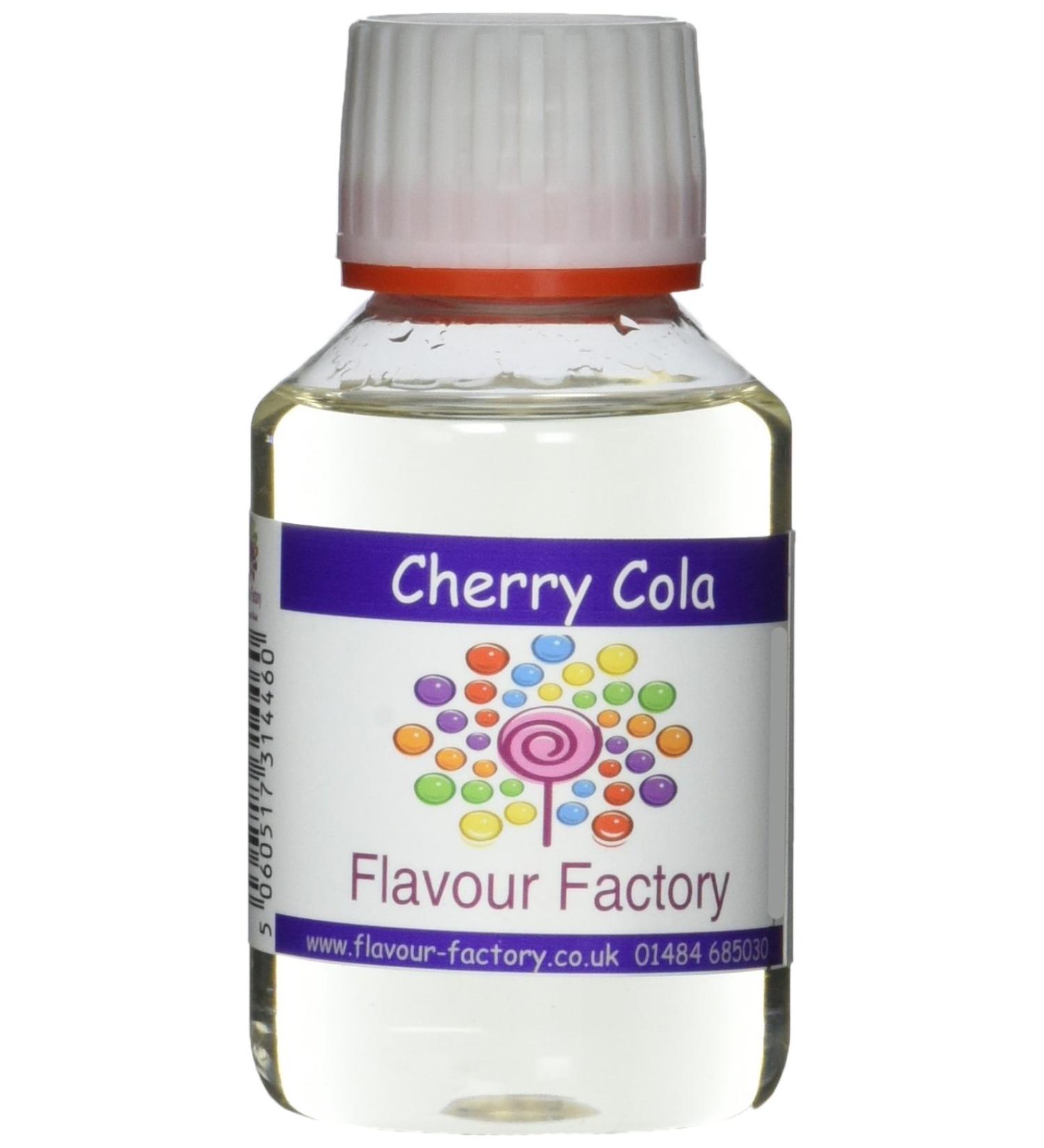 Flavour Factory Cherry Cola Intense Food Flavouring 100 ml - Buy Online on GoSupps.com