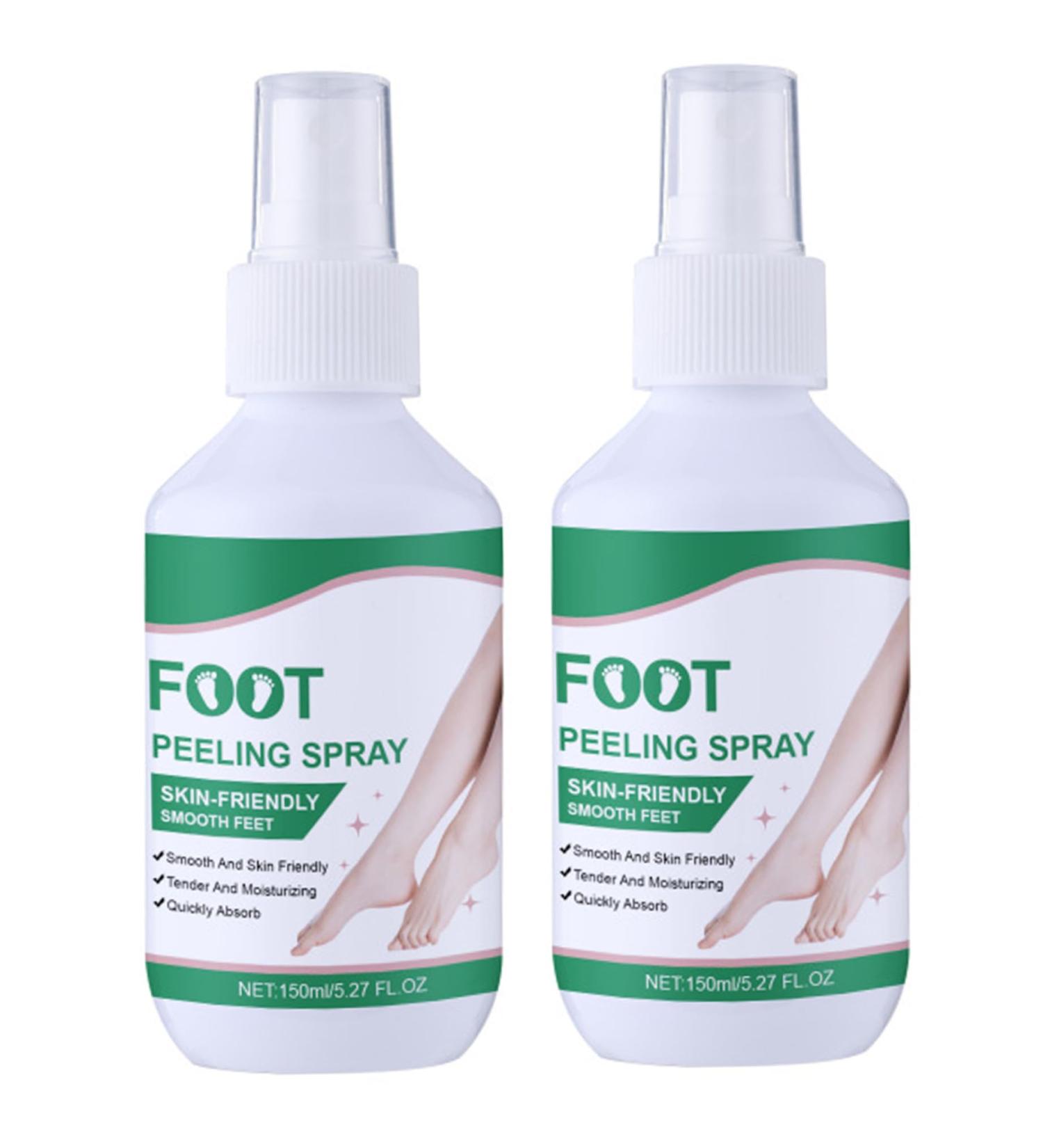 Spray exfoliant instantan pour les pieds doux et lisse masque exfoliant adoucissant pour les pieds pour une peau lisse et nourrie 30oz 2 pi ces | - Buy Online on GoSupps.com