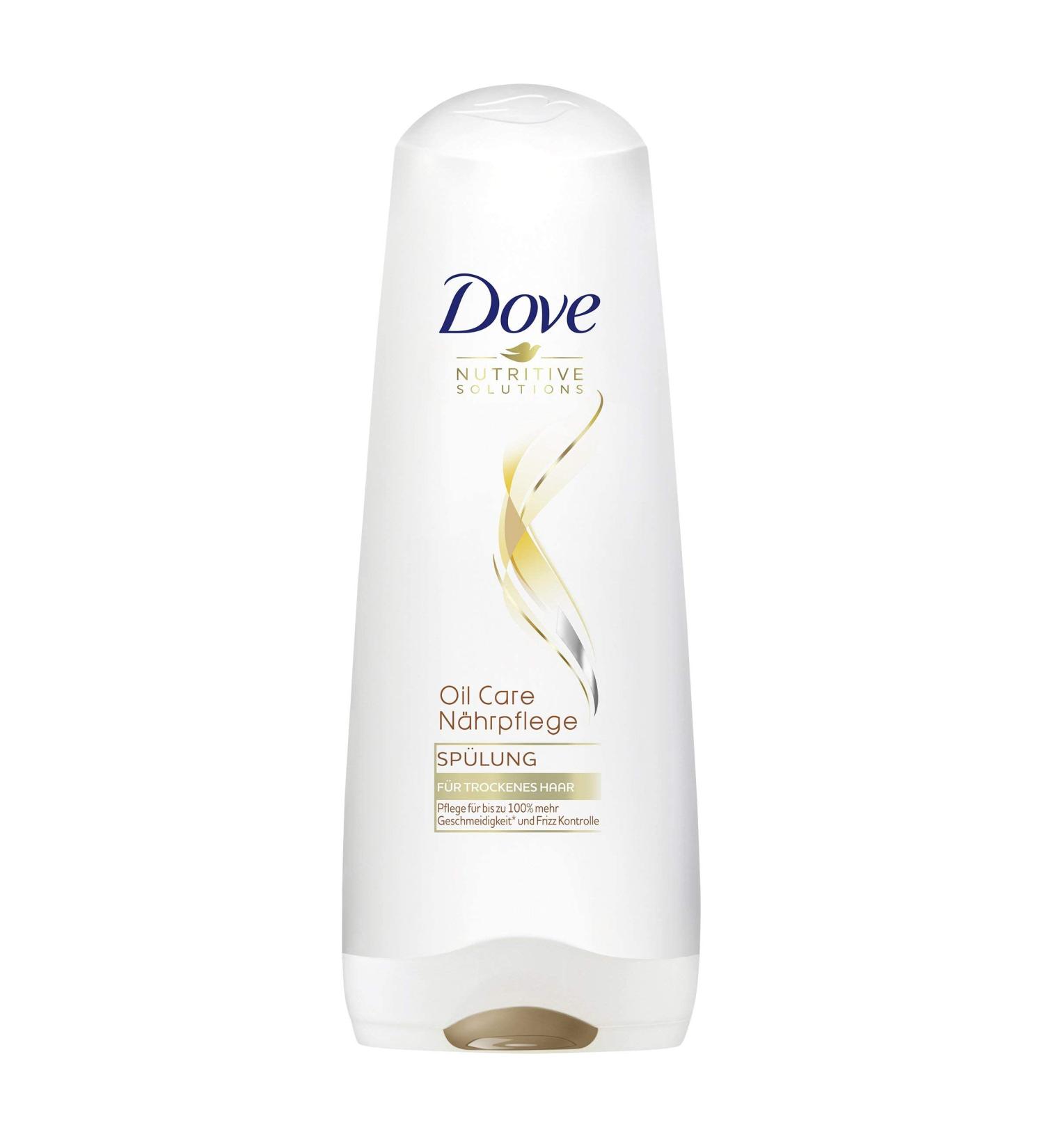 Dove Hair Conditioner Oil Care - Nourishing Treatment for Brittle & Dry Hair | Bio-Restore Complex | 200ml | Pack of 6 - International Shipping Available - Buy Online on GoSupps.com