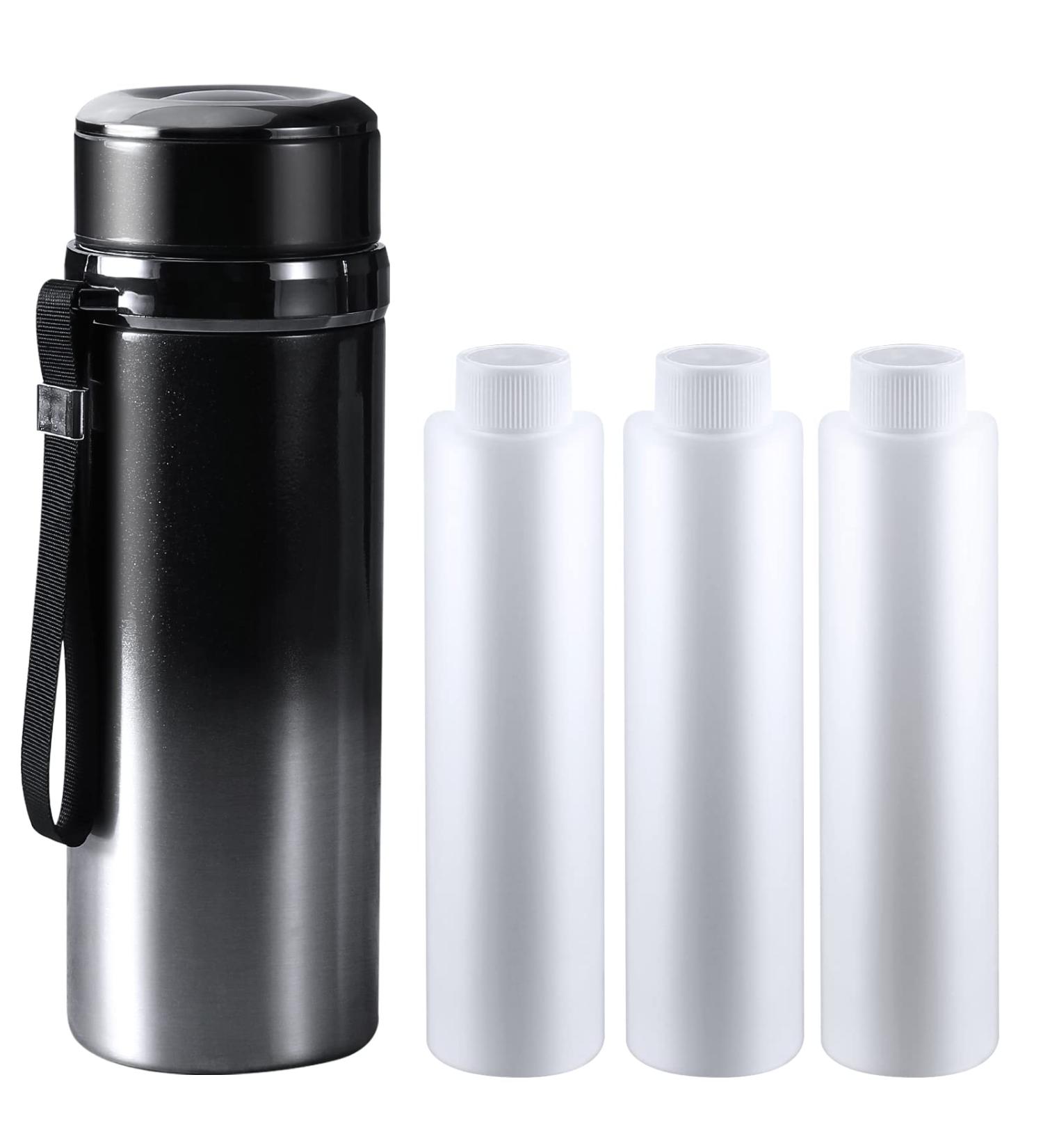 Rhino Valley 48H Insulin Cooler Travel Case - Gradient Black | Diabetes Medicine Bag for 4 Pens | Easy Carry for Travel & Business - Buy Online on GoSupps.com