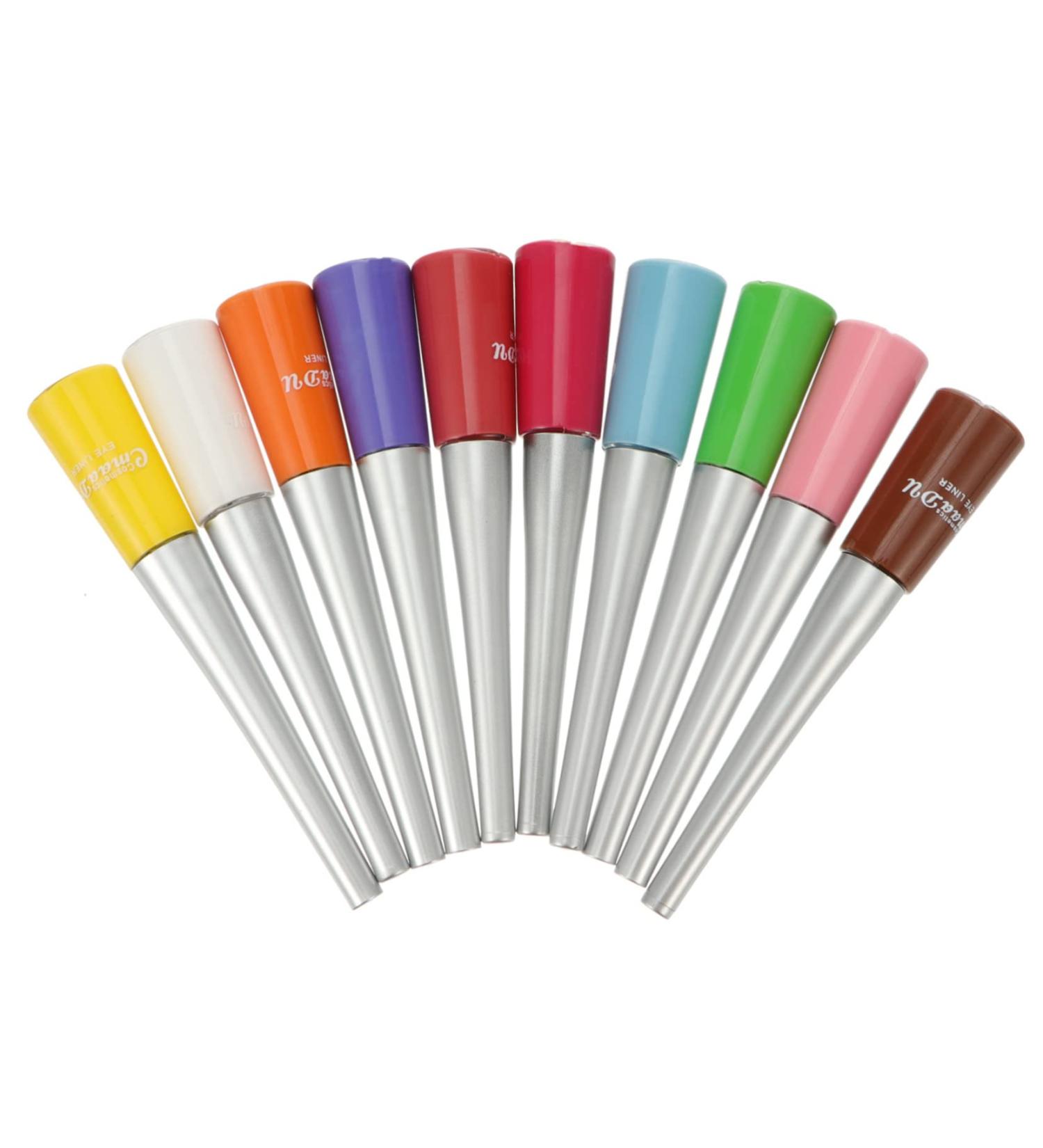 PLAFOPE 10pcs Household Eyeliners Plastic Liquid Makeup Supplies Liquid Eyeliner - Buy Online on GoSupps.com