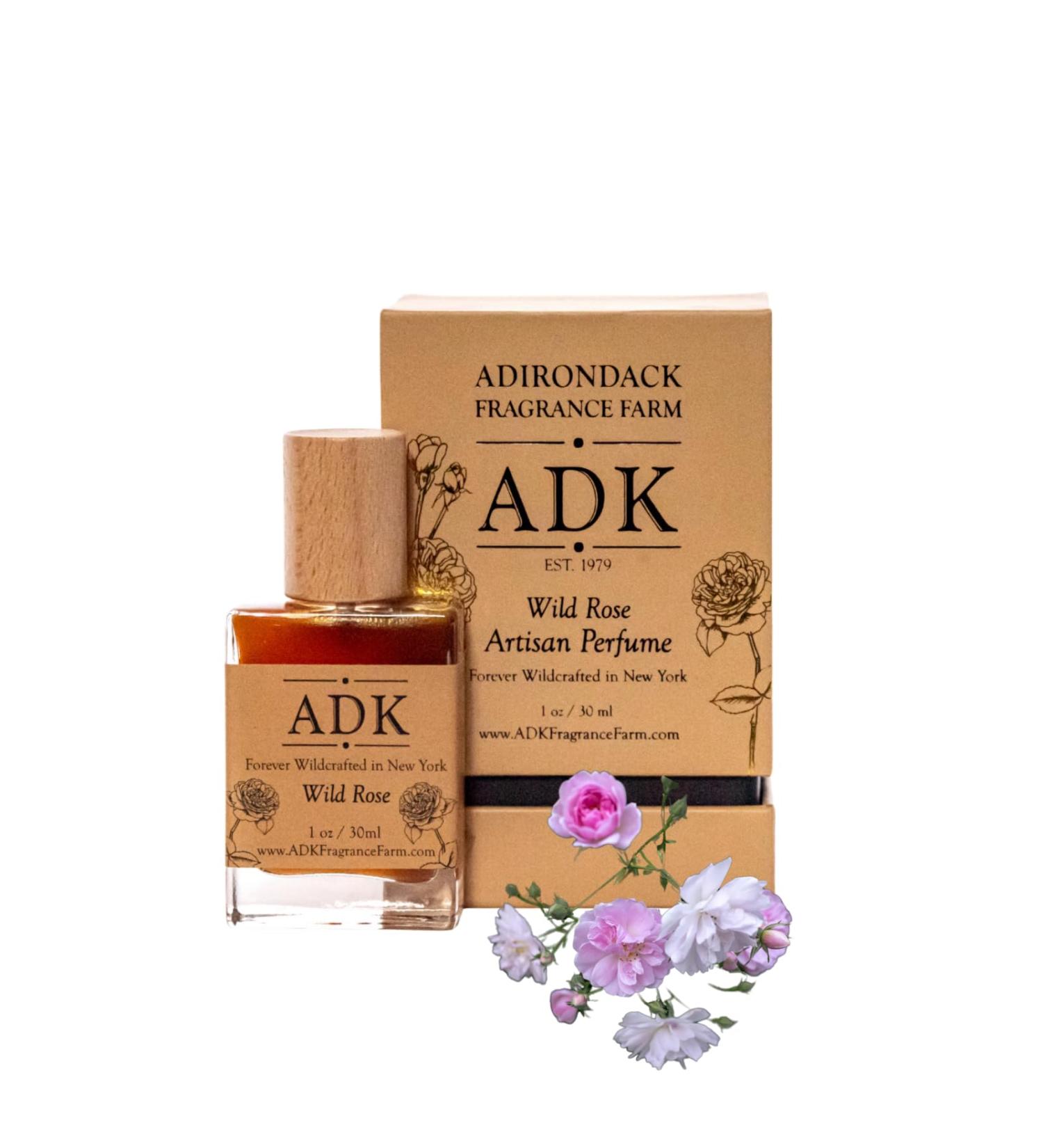 ADK Wild Rose Artisan Perfume Spray 1 oz (30 mL) Natural Hypoallergenic & Clean Perfume for Women & Men with Notes of Wild Rose Rose Geranium Clove Cinnamon & Sweetgrass 1 Fl Oz (Pack of 1) - Buy Online on GoSupps.com