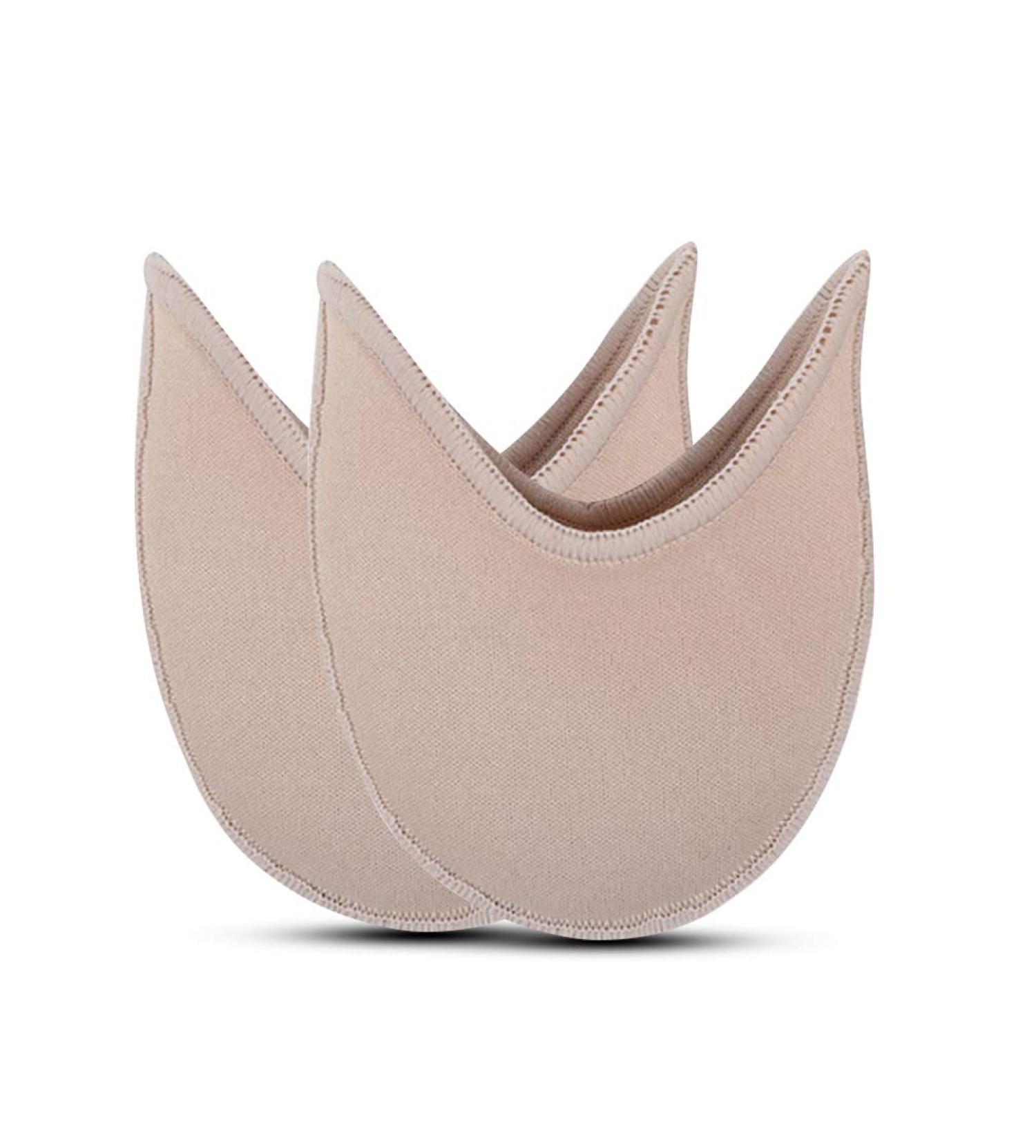 Soft Anti-Slip Ballet Toe Pouches Pads - 1 Pair for Pain Relief and Protection | Toe Covers for Pointe Shoes | Ballet Half Socks for Women, Girls, Kids Dancer - Buy Online on GoSupps.com