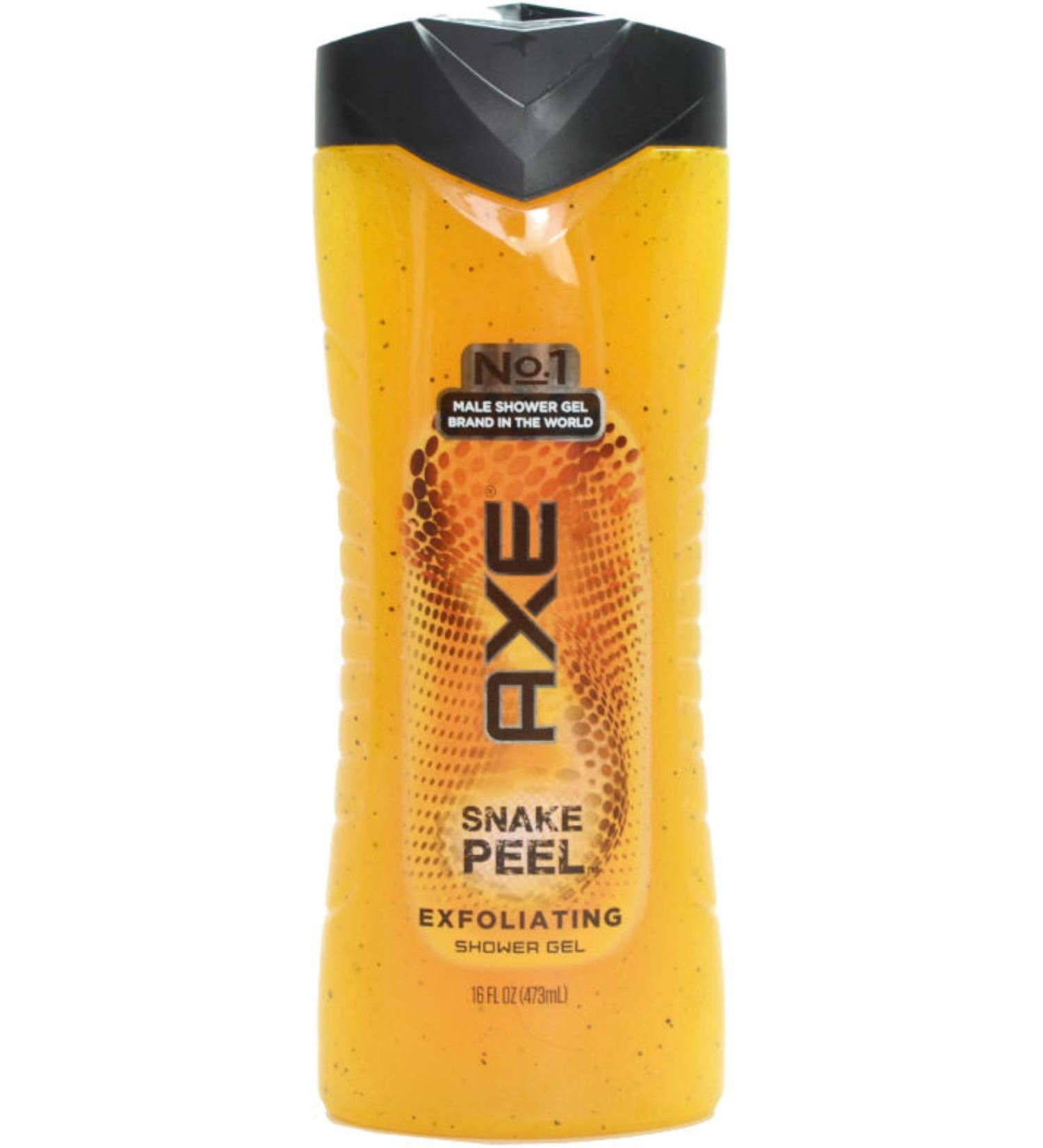AXE Shower Gel Snake Peel 16 oz. Pack of 4 Deep Action Scrub 16 Fl Oz (Pack of 4)