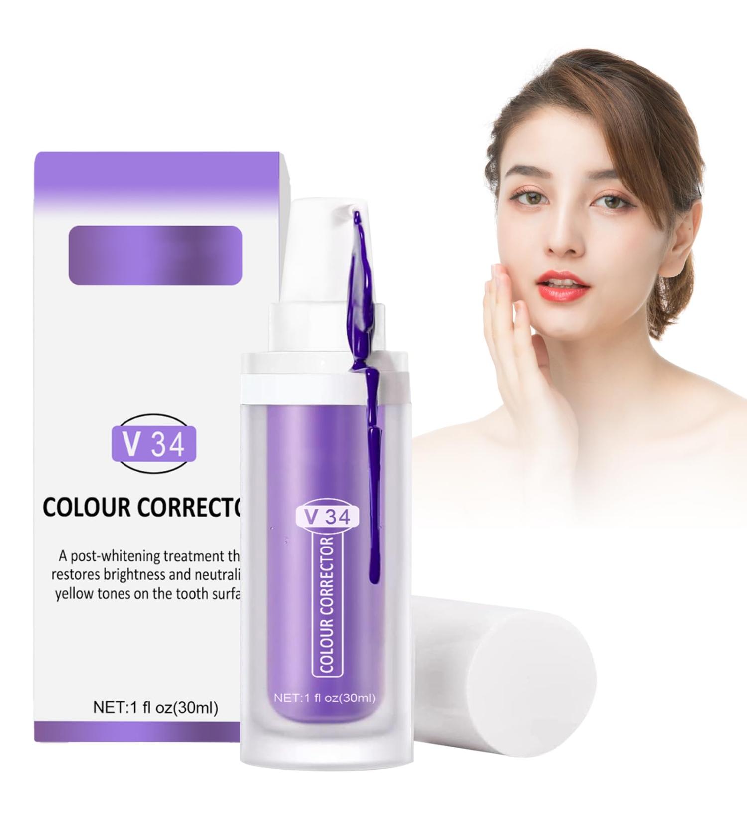 Dorzu Purple Teeth Whitening Toothpaste | Deep Stain Removal for Coffee Smoking & Yellow Teeth | Effective Tooth Whitening for Adults - Buy Online on GoSupps.com