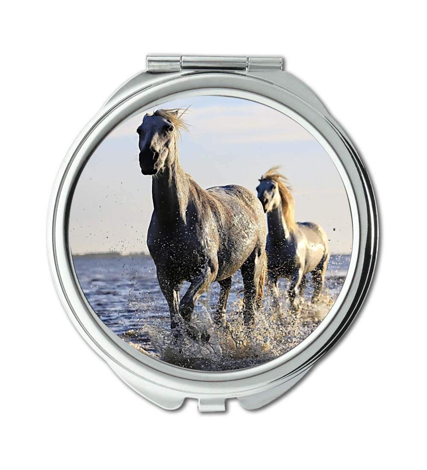 Mirror makeup mirror animal photography animals clear sky pocket mirror portable mirror - Buy Online on GoSupps.com