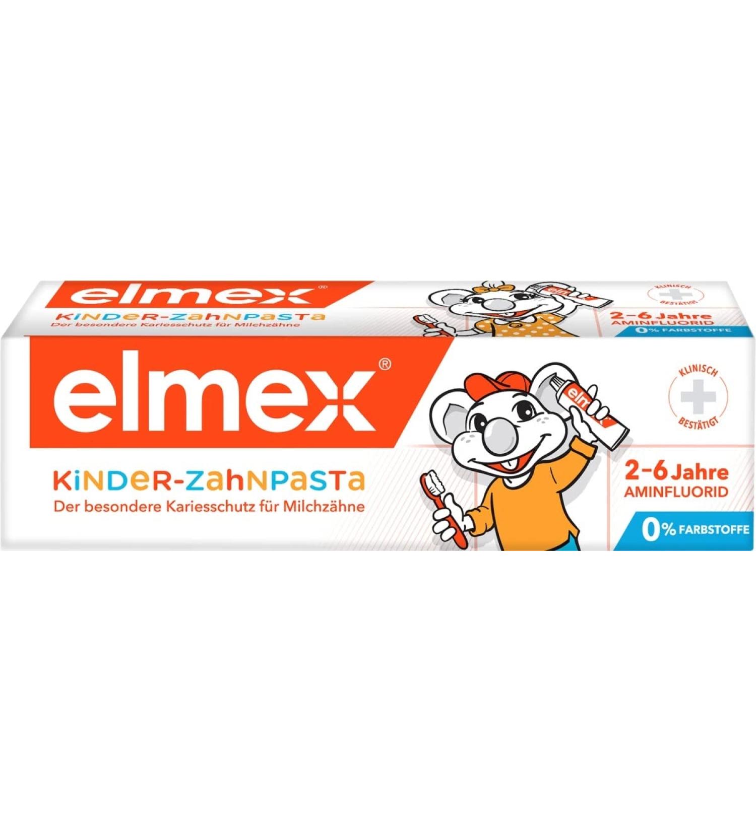 Elmex - Children's Toothpaste 3-6 Years 50 ml - Buy Online on GoSupps.com