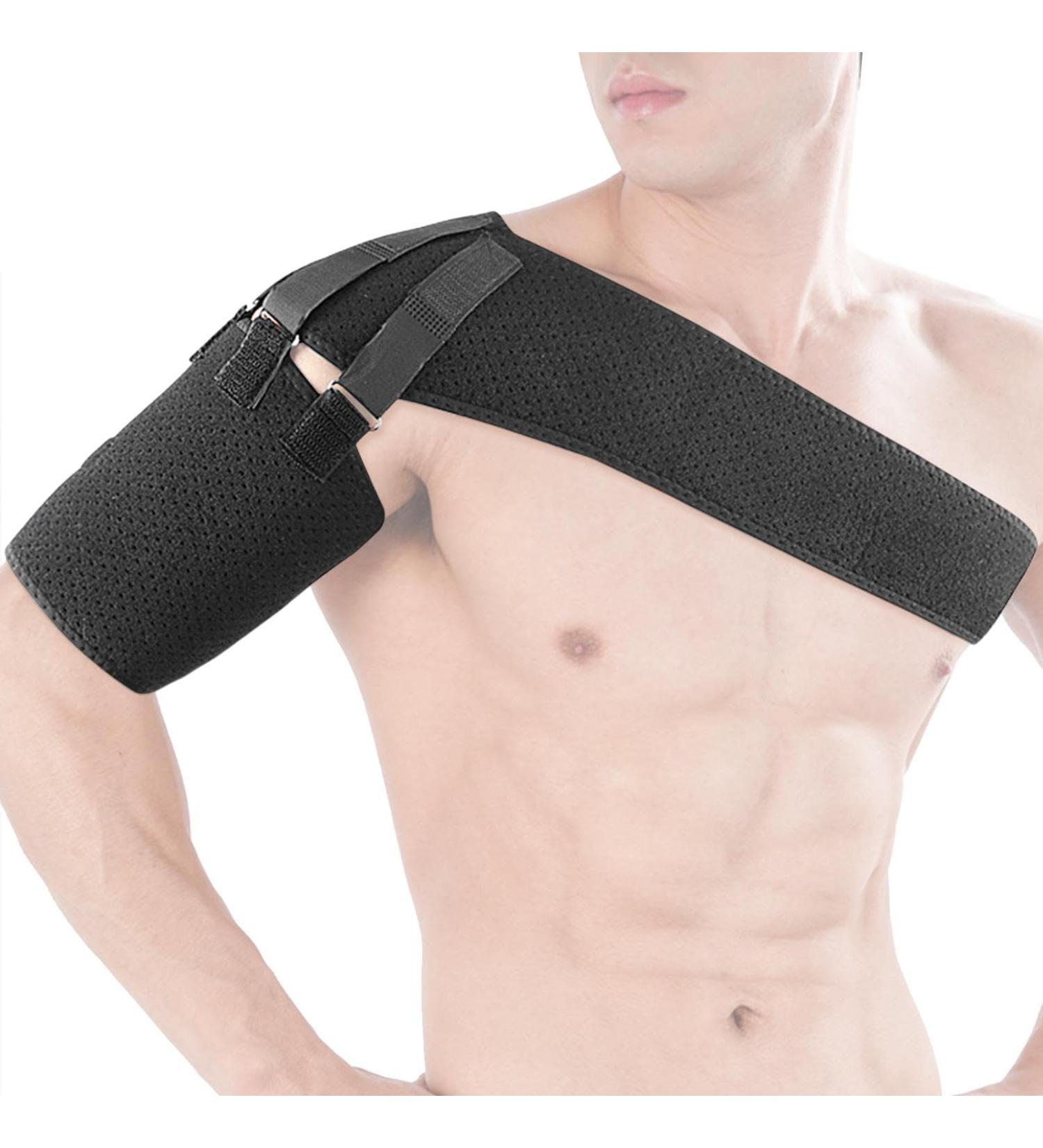 Shakven Rotator Cuff Shoulder Brace - Protective Shoulder Brace Shoulder Brace Compression Sleeve Compression Wrap Rotator Cuff Support for Men & Women - Buy Online on GoSupps.com