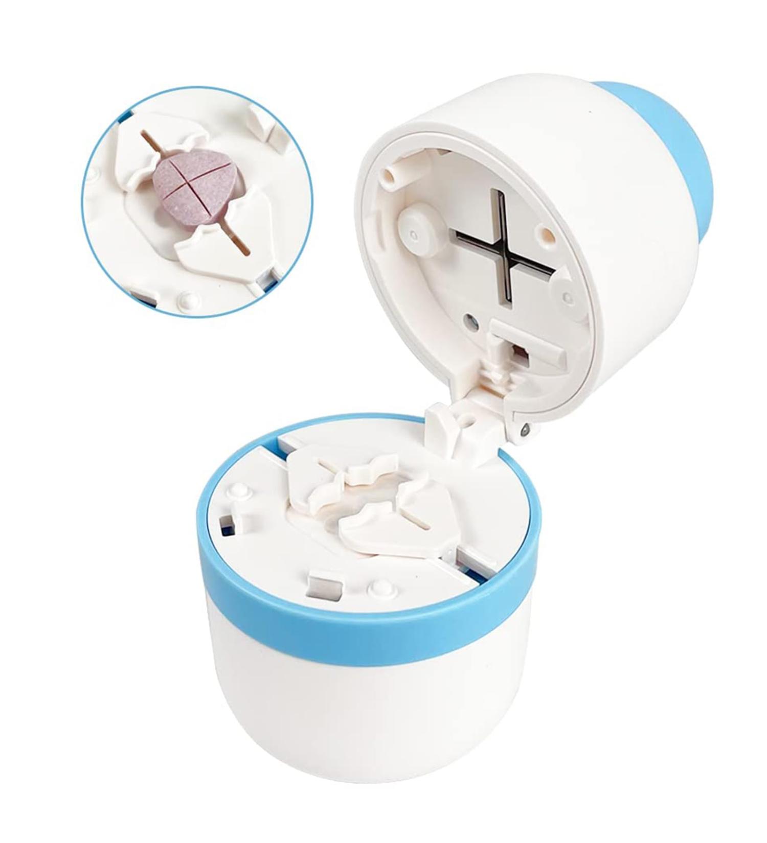 Coupe Pilule Portable S parateur de Comprim s Coupe M dicaments Multifonctionnel Qualit Alimentaire Bo te M dicaments 1 divis en 2 1 divis en 4 pour Les Petites Et Grandes Pilules - Buy Online on GoSupps.com