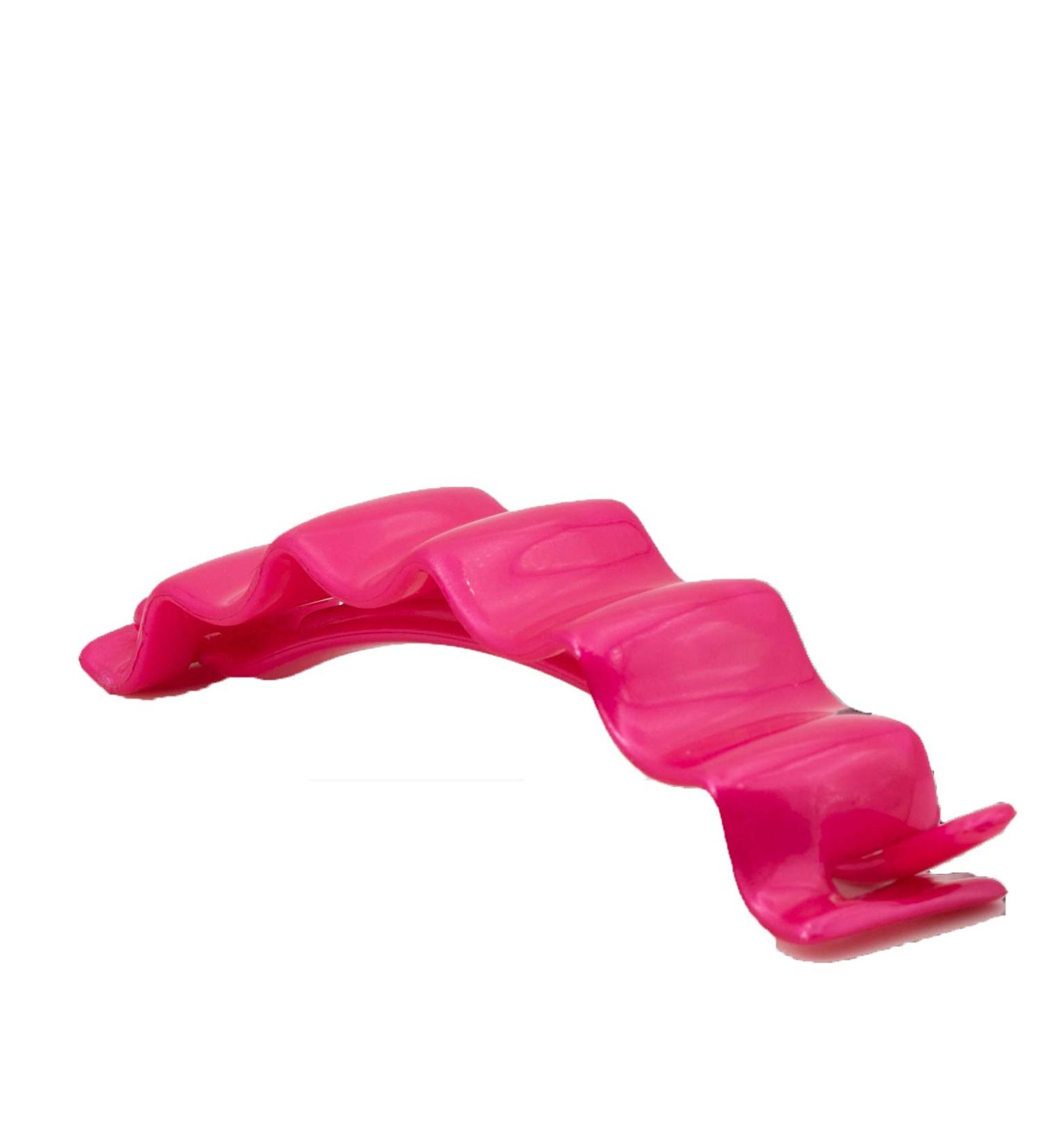 Shop 1pc Wave Hair Clip 11.5x2.6cm in Phlox Pink - Made in Germany | WeLoveBeads - International Shipping Available - Buy Online on GoSupps.com