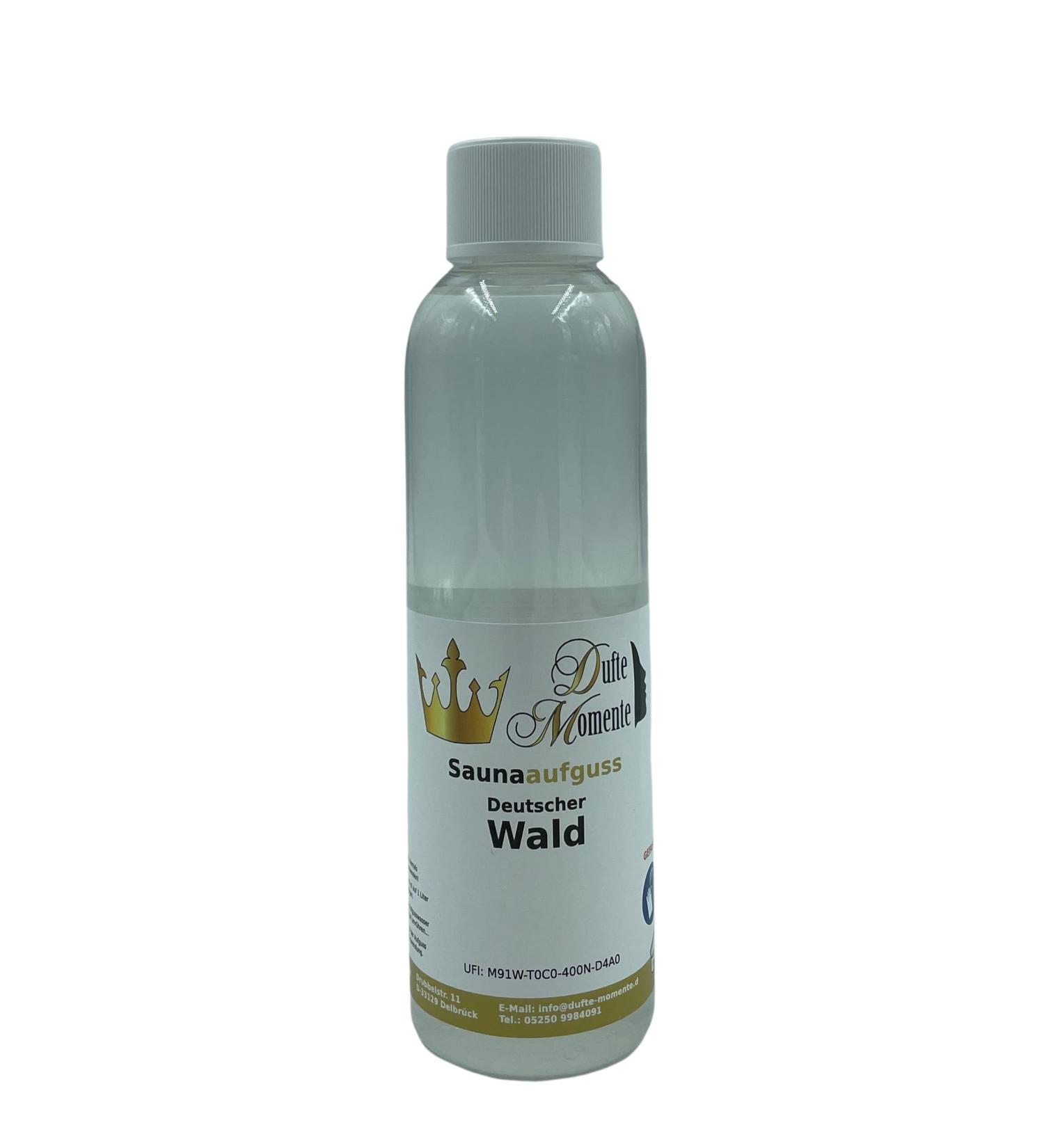 Sauna Infusion Concentrate - German Forest 250ml PET Bottle with Dropper Cap - International Shipping Available - Buy Online on GoSupps.com