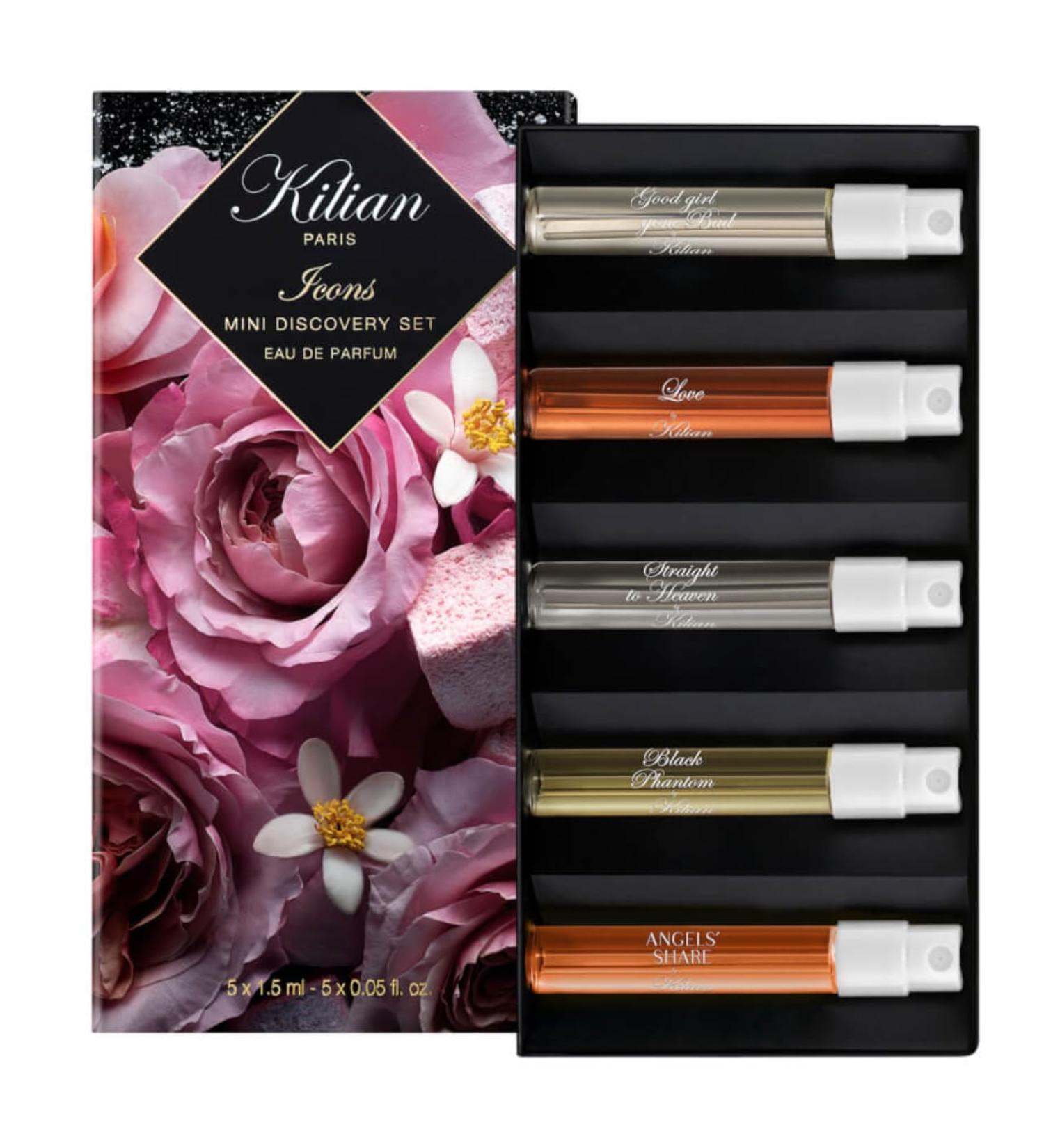Kilian PARIS ICONS Mini Discovery Set EUA Parfum 5x1.5 ml / 5x0.05 fl
