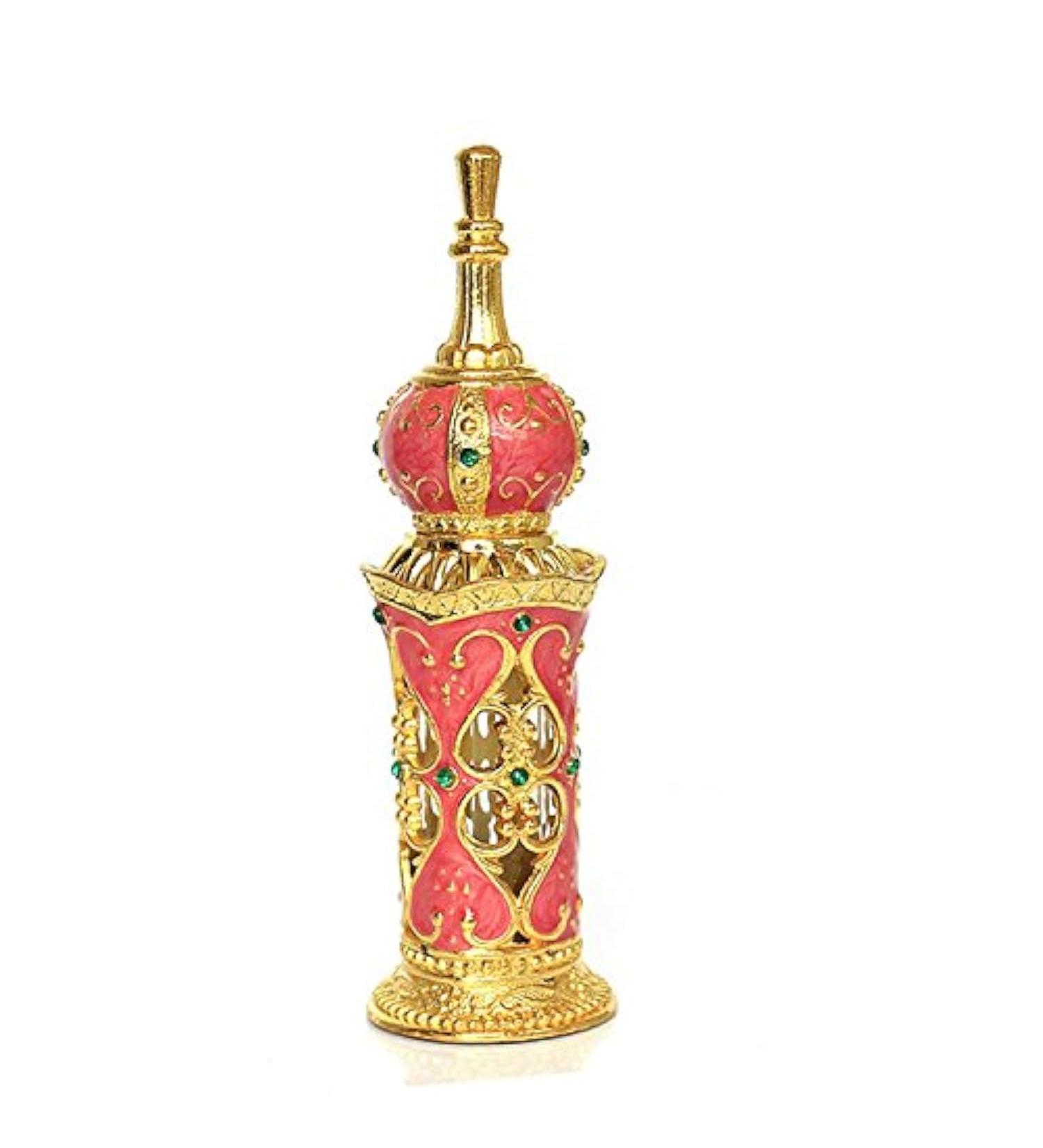 Shenzhao Empty Refillable Perfume Bottle for Perfumes & Essential Oils 12ML (Deep Pink) - Buy Online on GoSupps.com