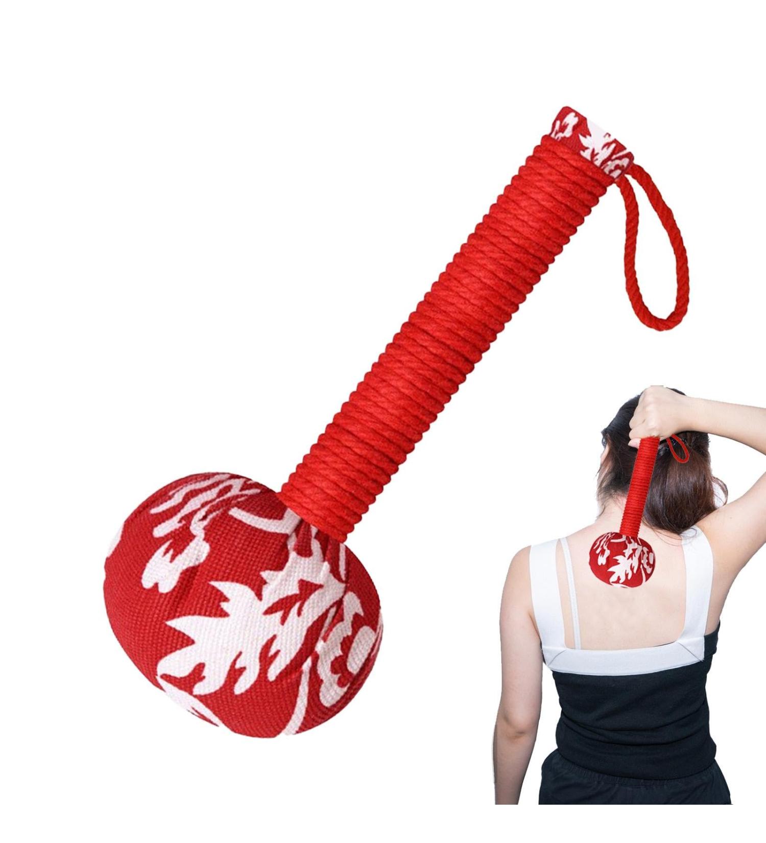 Manual Massage Hammer - Body & Back Massage Device | Lymph Hammer for Fatigue Relief | 26cm Full Body Massage Tool - Buy Online on GoSupps.com
