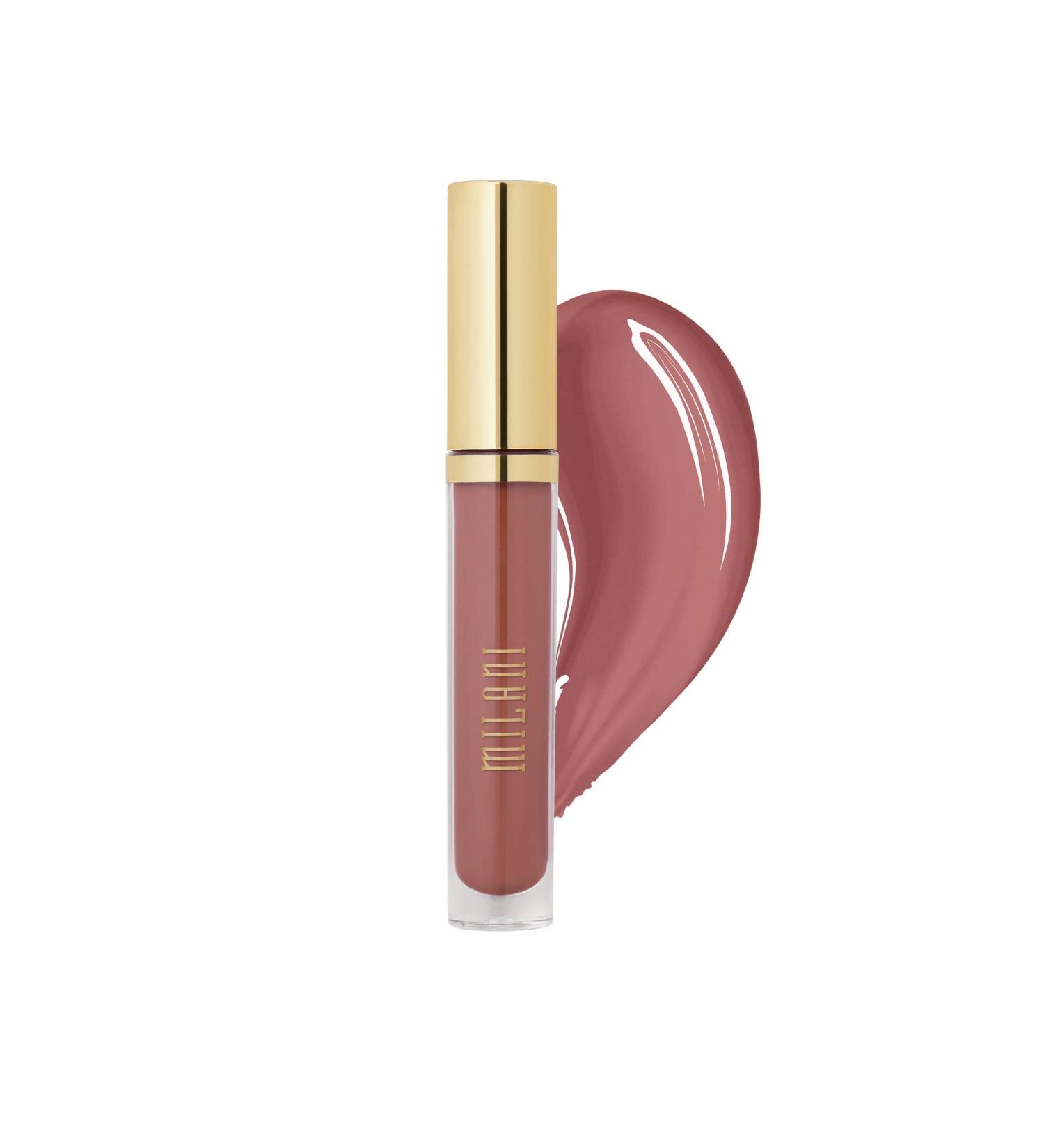 Milani Amore Shine Liquid Lip Color - Charming 0.1 oz | Cruelty-Free Nourishing Lip Gloss - Buy Online on GoSupps.com