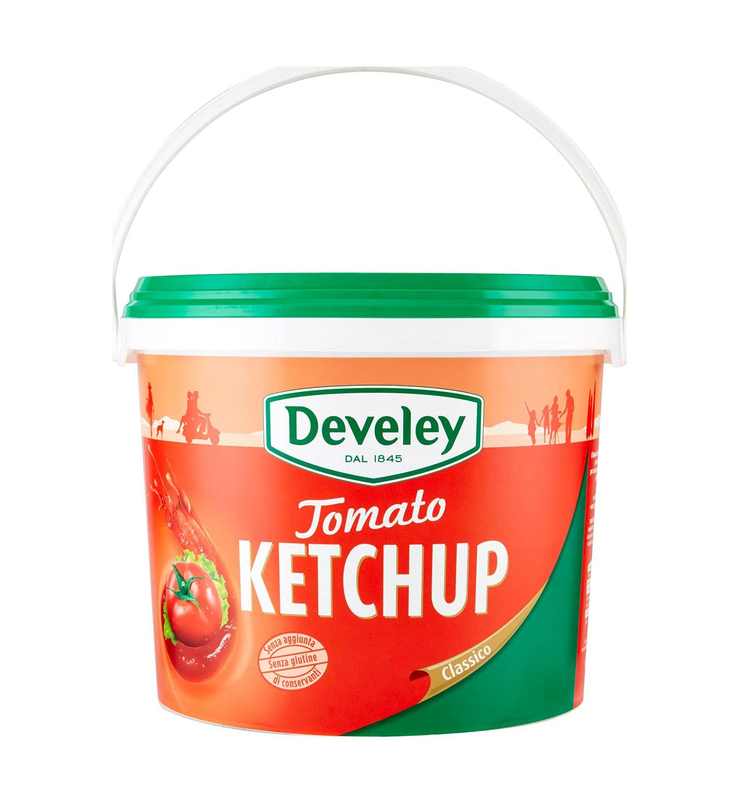 Develey 1000038253 Ketchup 5 kg - Buy Online on GoSupps.com
