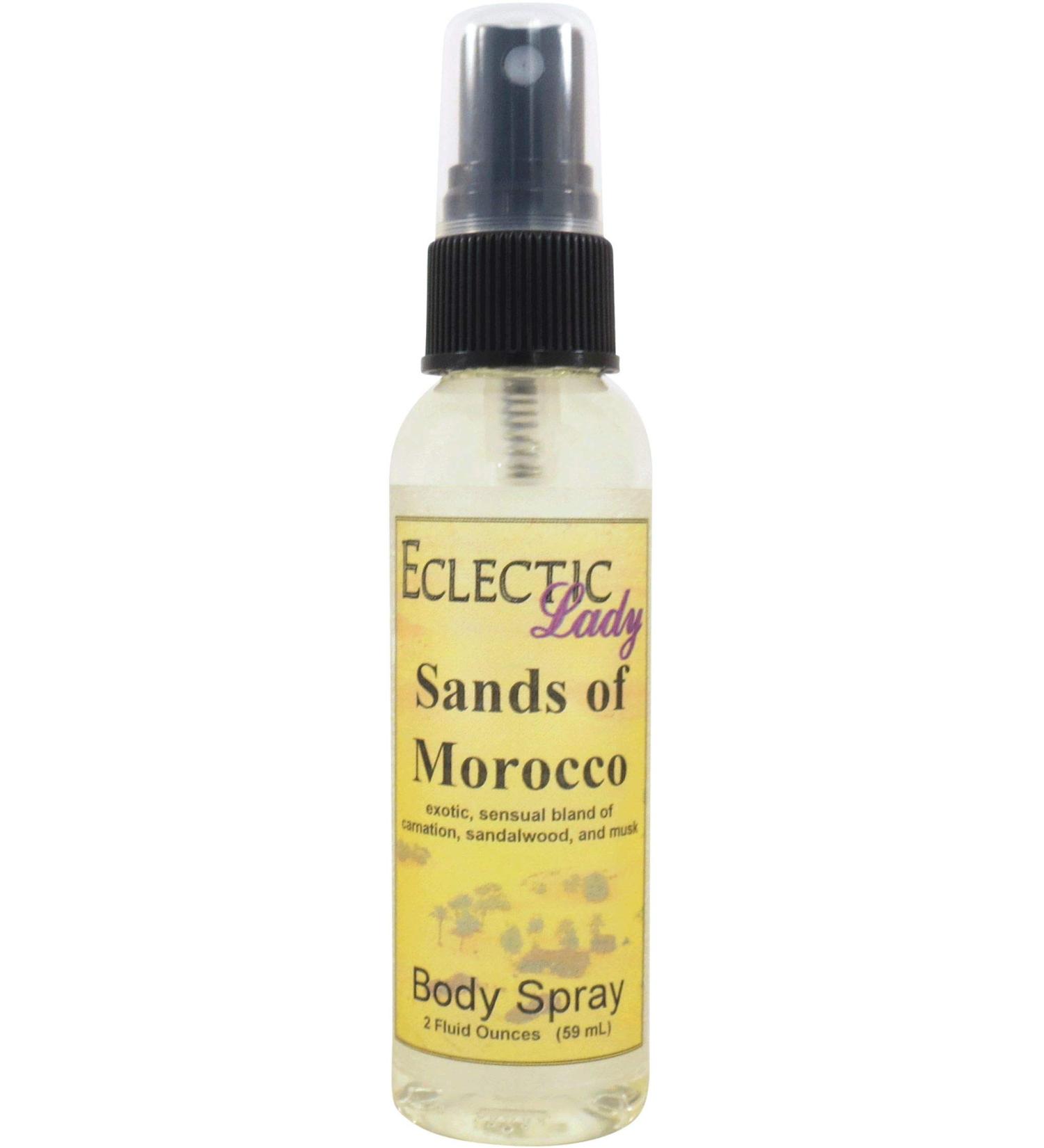 Sands Of Morocco Body Spray 2 ounces Body Mist for Women with Clean Light & Gentle Fragrance Long Lasting Perfume with Comforting Scent for Men & Women Cologne with Soft Subtle Aroma For Daily 2 Fluid Ounces - Buy Online on GoSupps.com