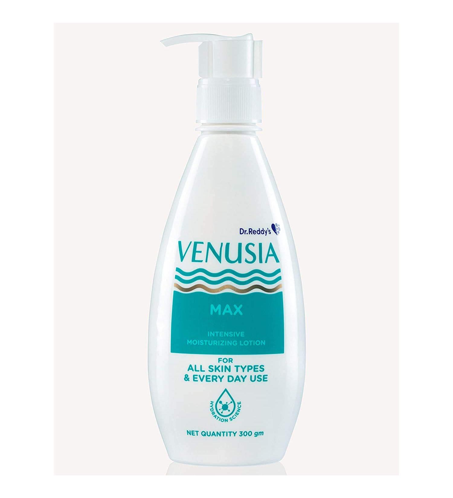 Dr. Reddy's Venusia MAX Lot de 2 lotions hydratantes intensives 300 g - Buy Online on GoSupps.com