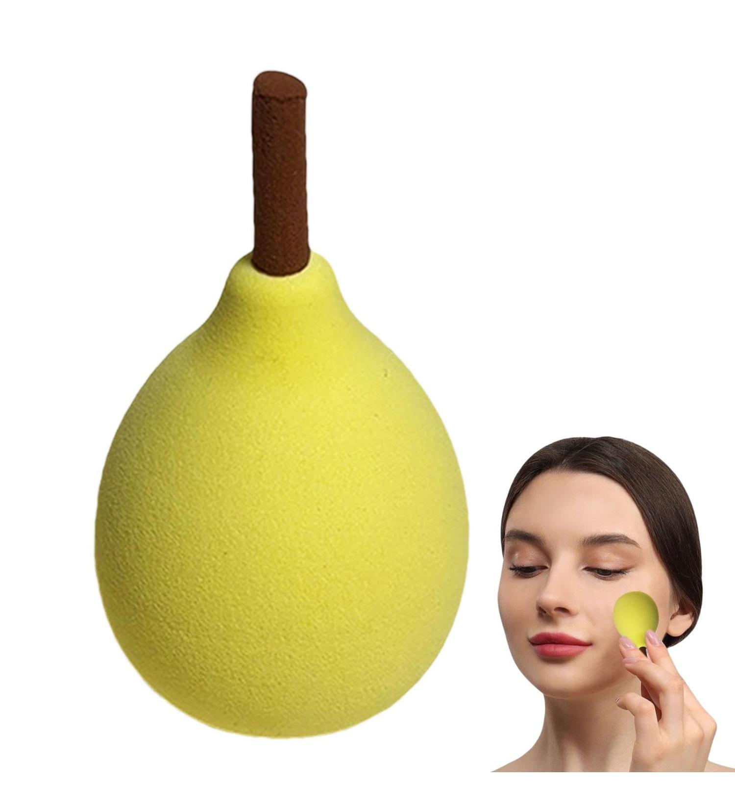 Cute Makeup Sponge Egg | Soft Beauty Sponge Makeup Sponge Multi-Purpose Cosmetics Sponge Makeup Blender for Beginners Beauty Lovers Women Pear shaped beauty egg - Buy Online on GoSupps.com