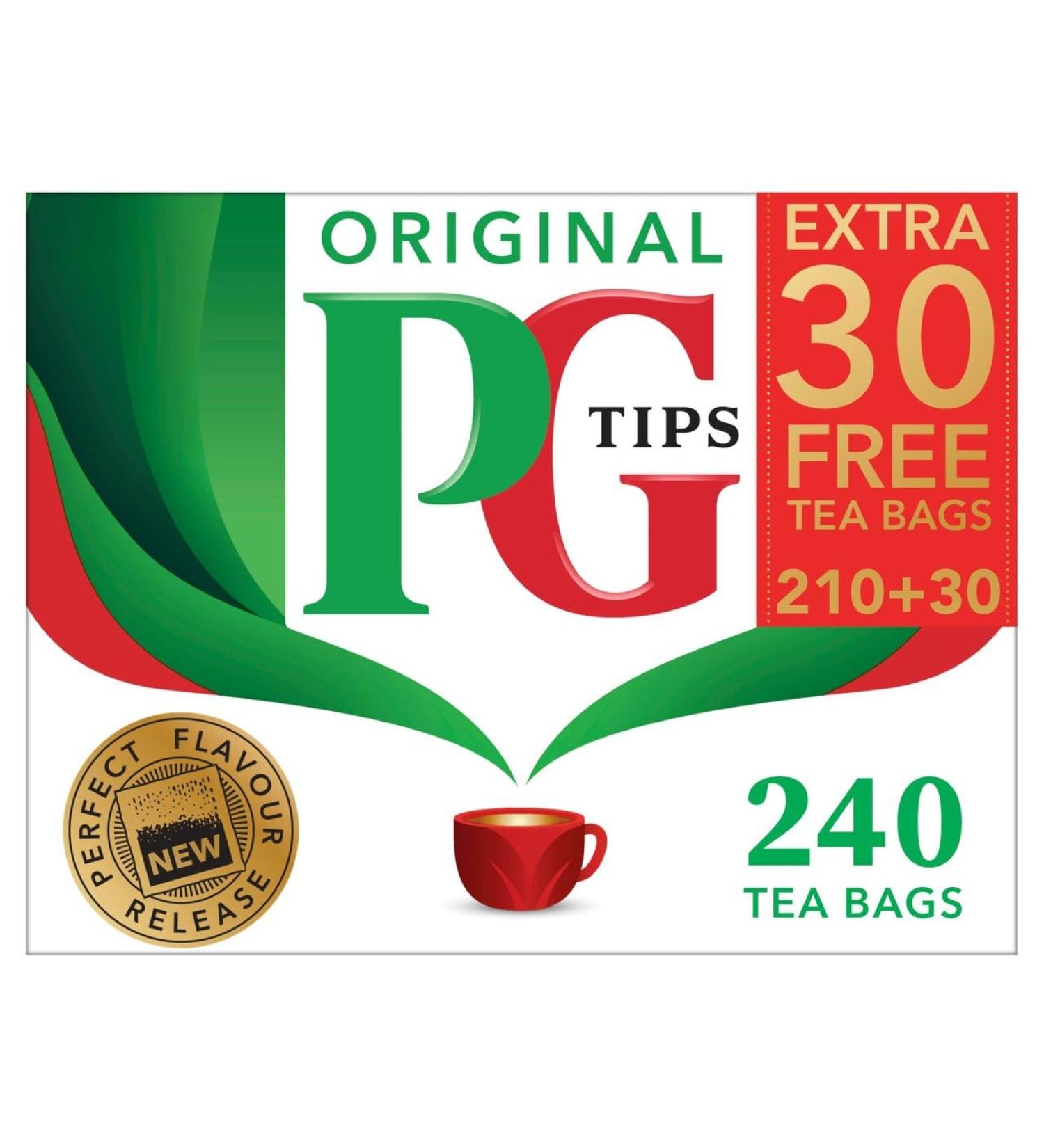 Buy PG Tips Black Tea - 240 Pieces | Premium Quality Fast International Shipping - Buy Online on GoSupps.com