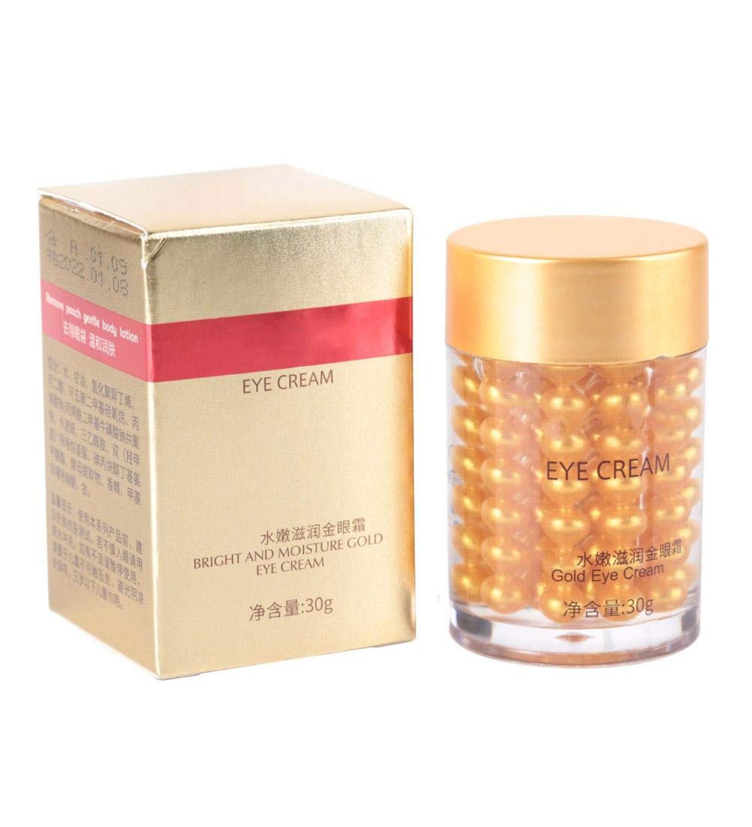 30G Gold Eye Cream & Essence | Moisturizing Anti-Wrinkle Formula with Ceramic Bits for Nail Drills | International Shipping Available - Buy Online on GoSupps.com