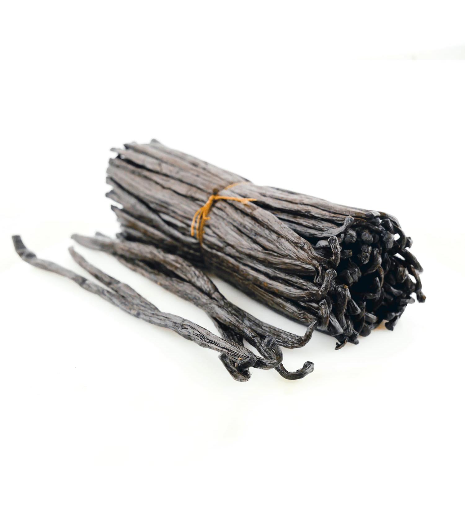 Organic Bourbon Vanilla Pods from Madagascar - Gourmet Black Quality - 10 pods - Buy Online on GoSupps.com