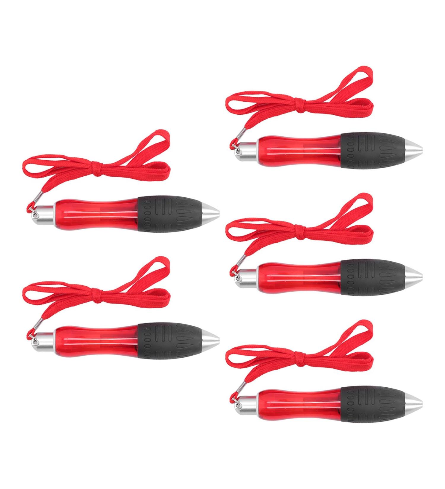 Big Fat Pens - Retractable Weighted Pens for Arthritis Relief | 5 Pack Red Body Boost Muscle Strength - Buy Online on GoSupps.com