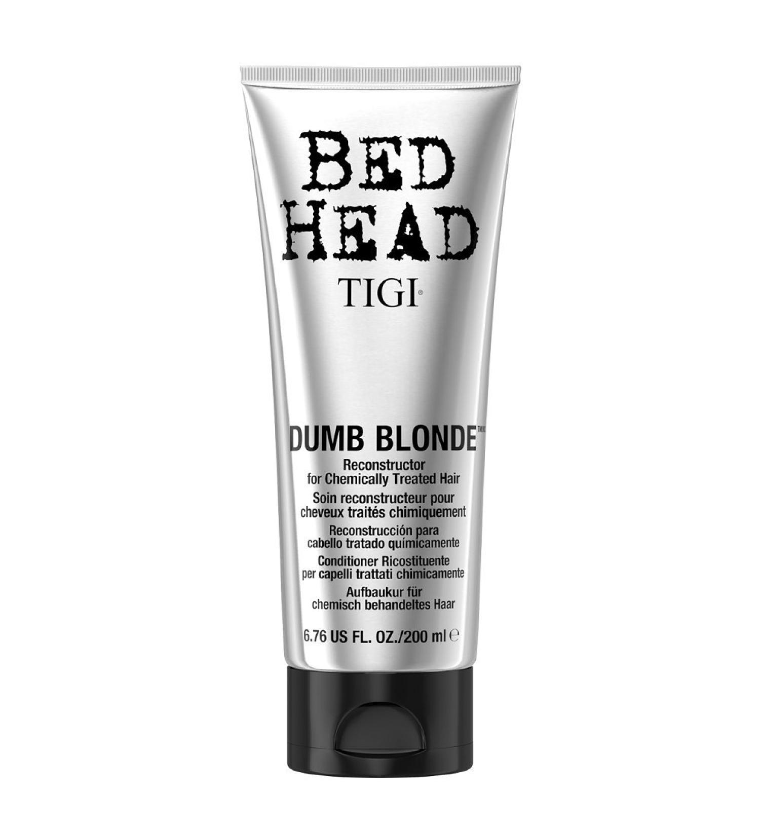 Tigi Bed Head Dumb Blonde Reconstructor For After Highlights (Damaged & Chemically Treated Hair) - 200ml/6.76oz by Tigi