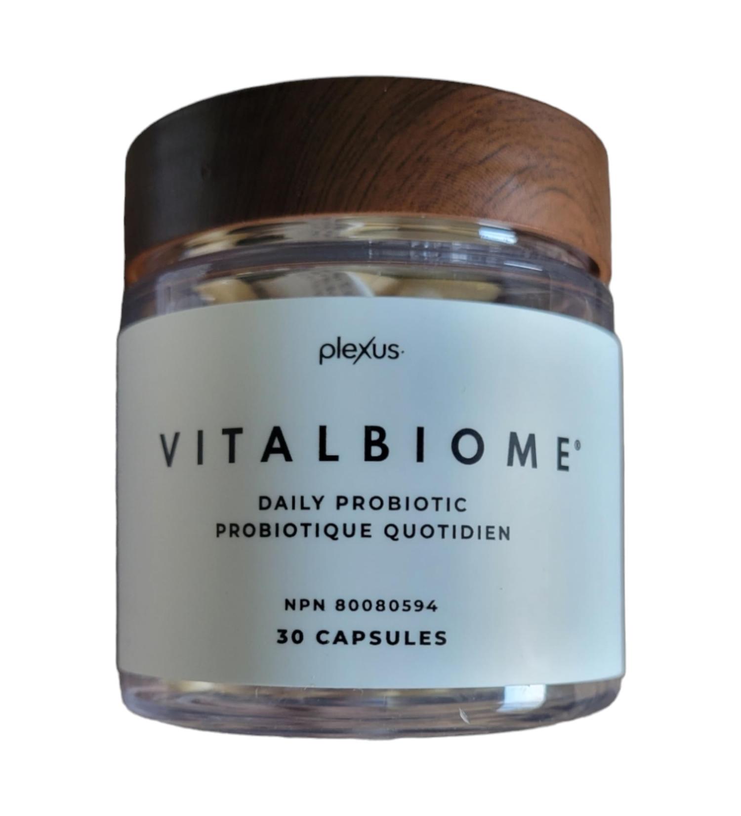 Plexus VITALBIOME Daily Probiotic (30 Capsules) - Buy Online on GoSupps.com