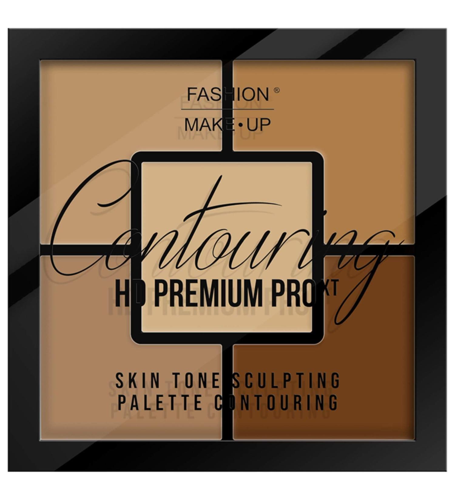 Fashion Make Up - “HD Premium Pro” contouring palette N°01