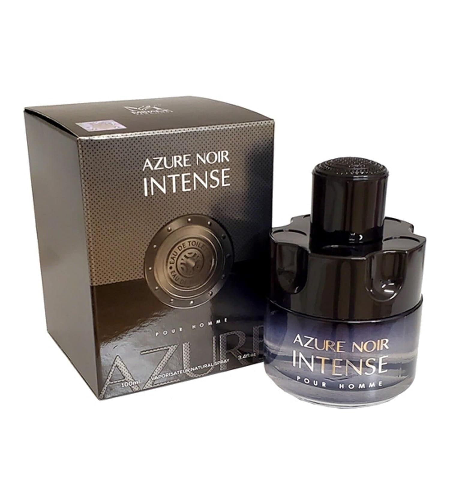 AZURE NOIR INTENSE Amber Spicy fragrance for Men's Designer 3.4 oz EDT Cologne Eau de Parfum - Buy Online on GoSupps.com