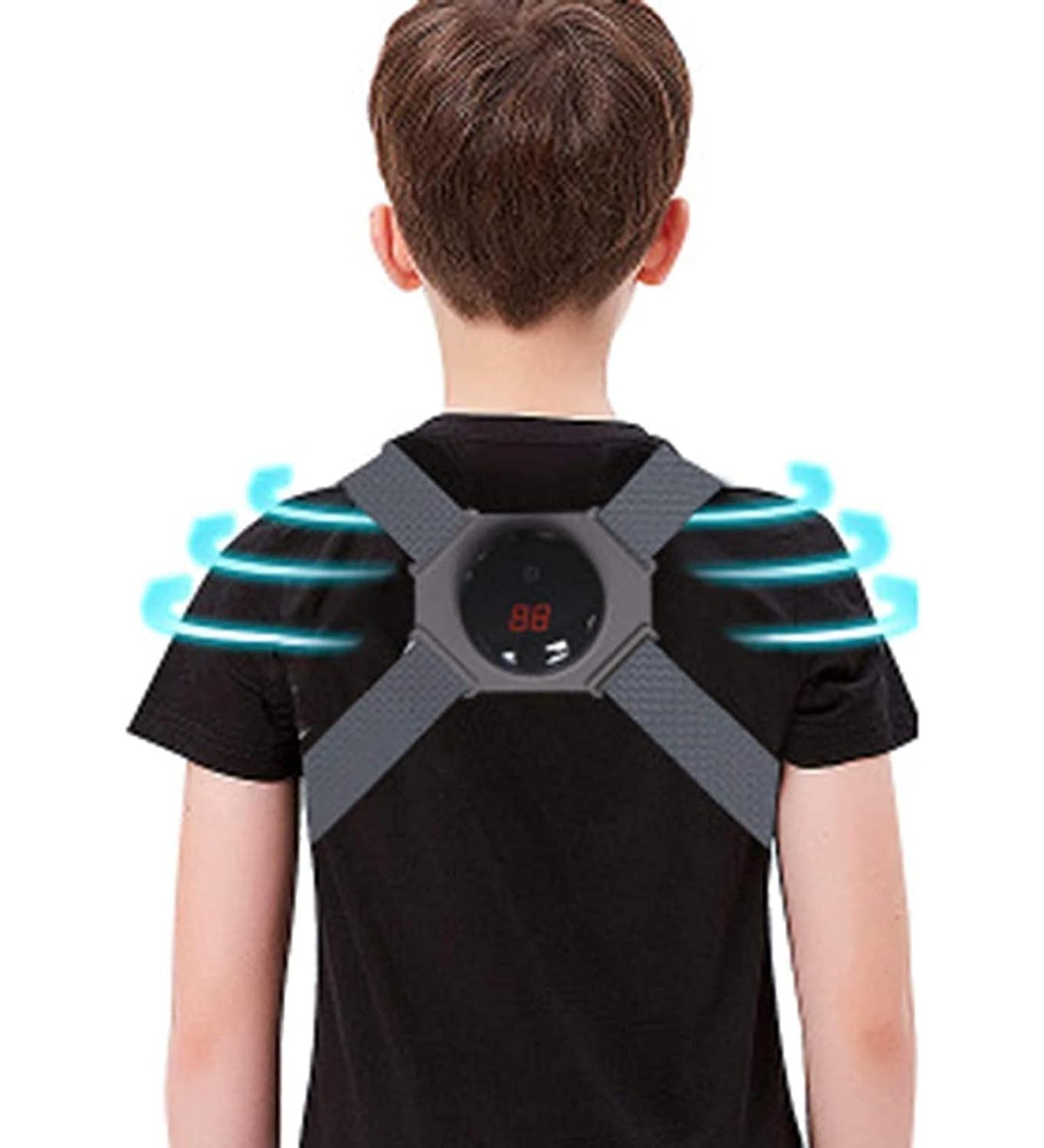 Smart Posture Corrector Belt - Improve Posture & Alleviate Pain for Men & Women | Vibration Support & Spine Relief - Buy Online on GoSupps.com