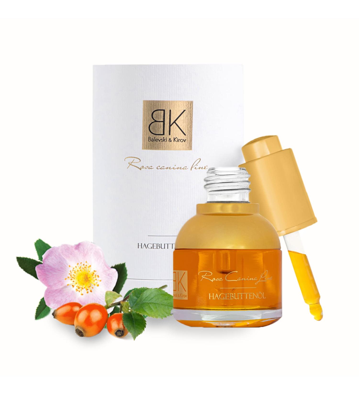 Rosehip Oil Organic Cold Pressed Body and Facial Oil from Rose Hip Natural Anti-Ageing Face Care 30 ml (Rose Hip) - Buy Online on GoSupps.com