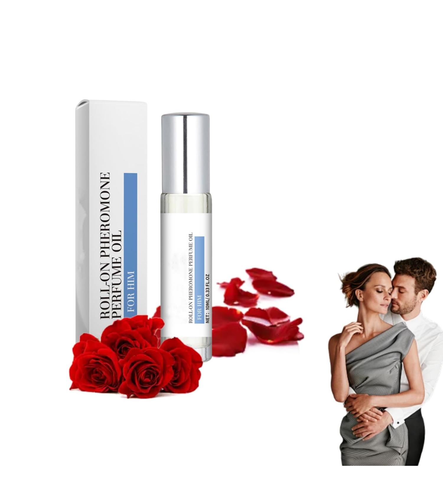 Valentine's Day Sale Rose Perfume Oil - Rose Perfume for Men Roll on Perfume Oil Long Lasting Phero Attraction Perfume (1PCS) - Buy Online on GoSupps.com
