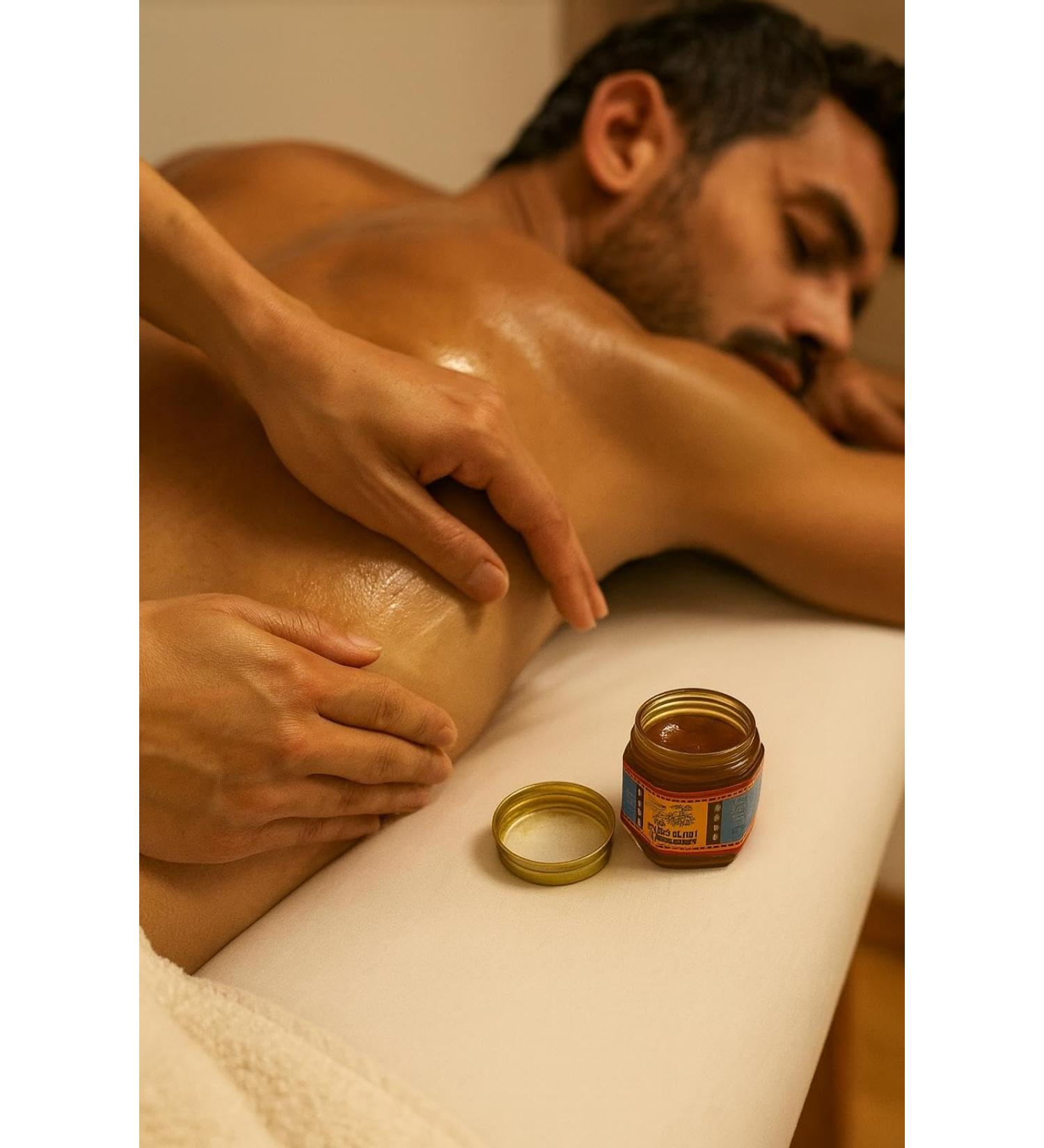 Baume de Massage Corps au Menthol & Camphre Soin Cosm tique Usage Externe 18 g - Buy Online on GoSupps.com