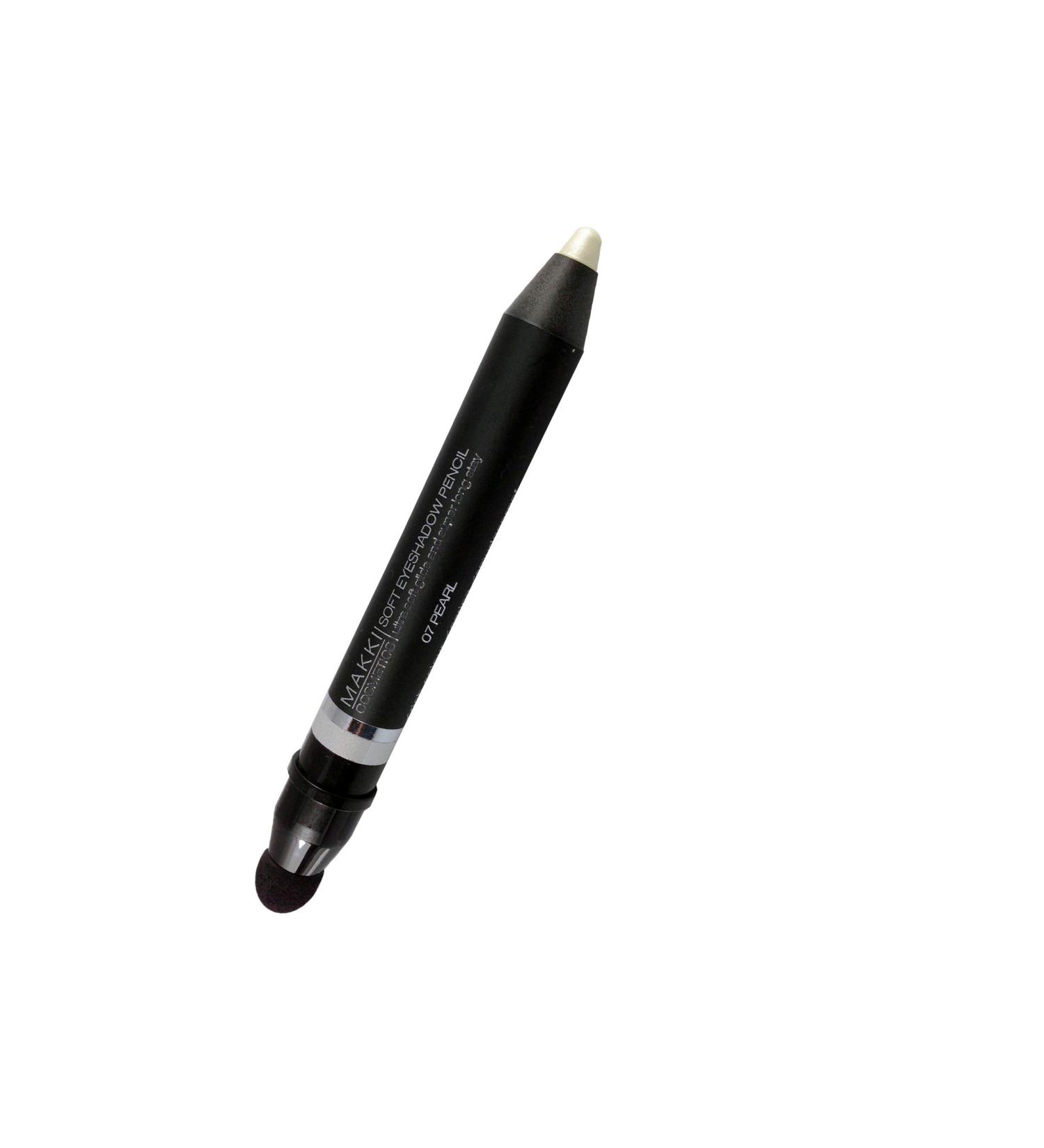 Makki Pearl White Soft Eyeshadow/Eyeliner Crayon 07 Color Eyeshadow and Eyeliner Stick