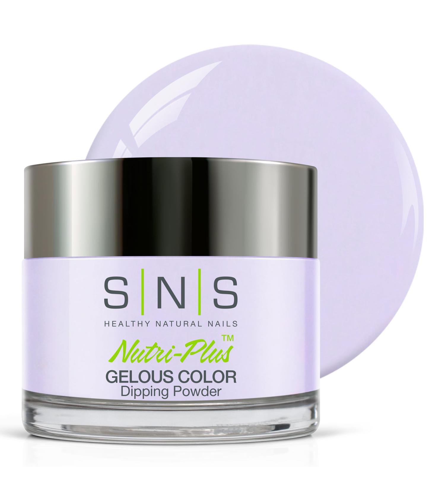 SNS Nail Dip Powder - Lavender Mist | Long-Lasting Dip Nail Color | Low-Odor No UV Lamp | 1 OZ - Buy Online on GoSupps.com