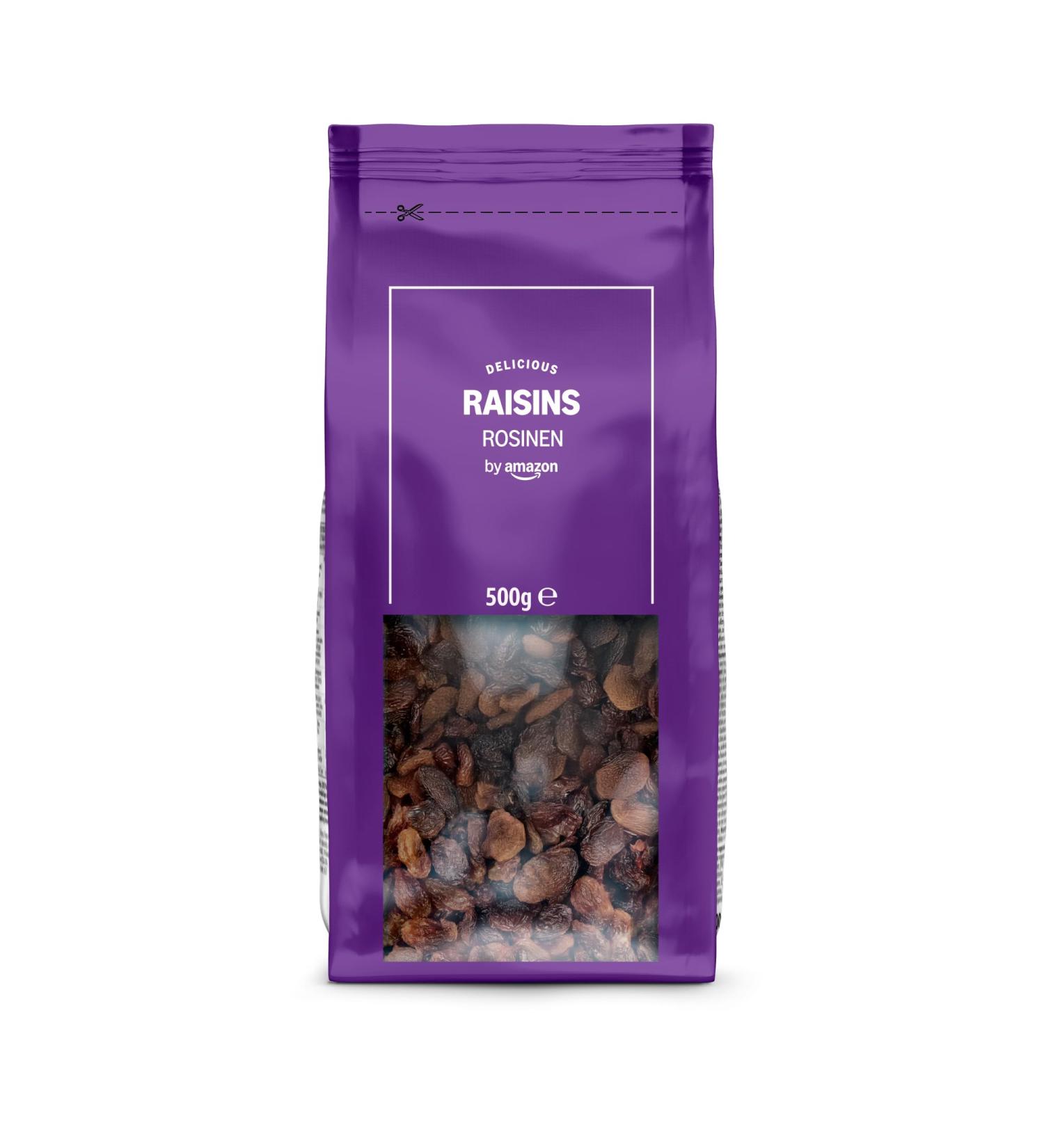 by Amazon Raisins Secs 500g 1x500grams - Buy Online on GoSupps.com