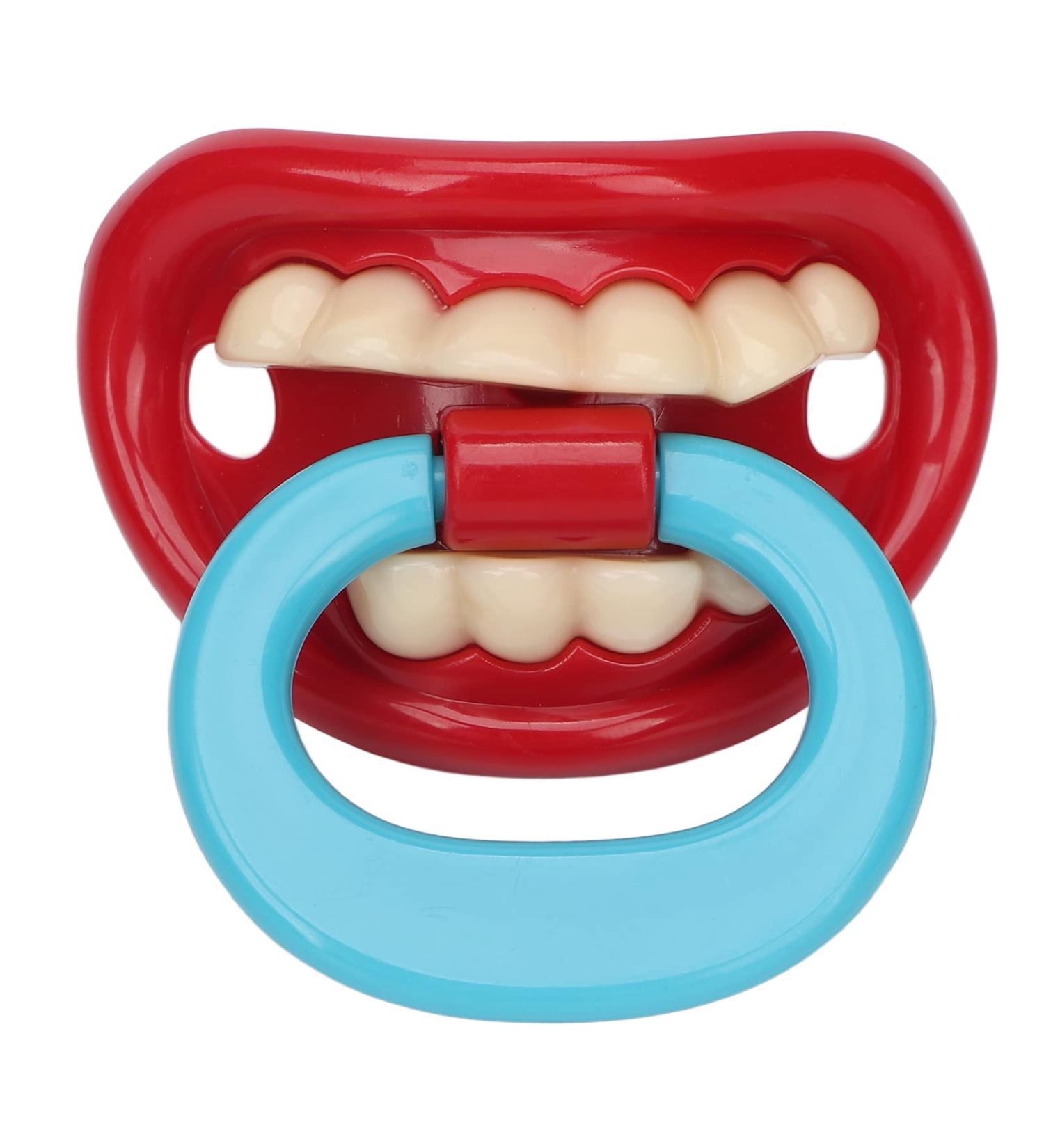 Funny Baby Pacifier - Safe & Easy Newborn Teeth Pacifier for Boys & Girls | Perfect for Baby Showers & Birthdays - Buy Online on GoSupps.com