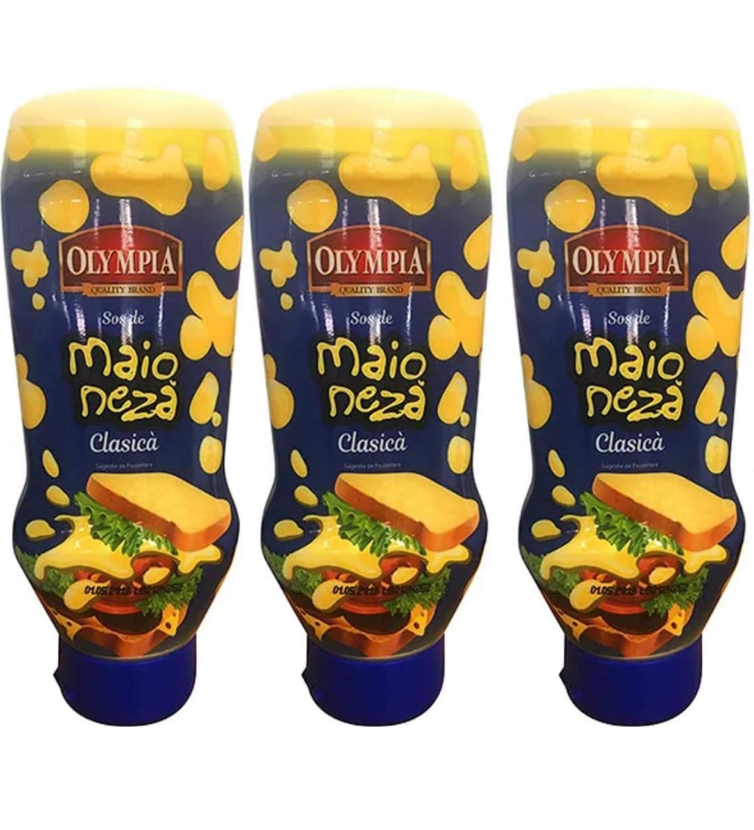 Olympia Classic Mayonnaise 500 Grams x 3 Pieces - Buy Online on GoSupps.com