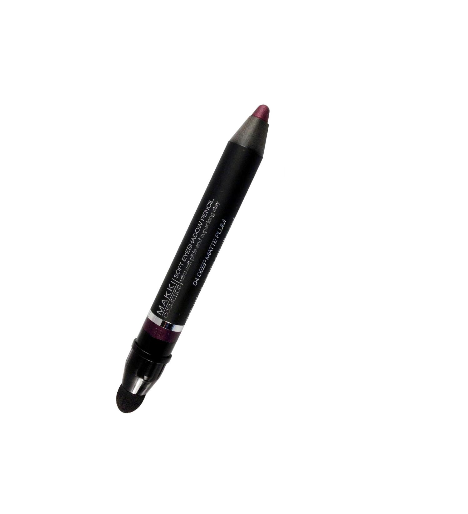 Makki 04 Deep Matte Plum Eye Shadow/Pencil
