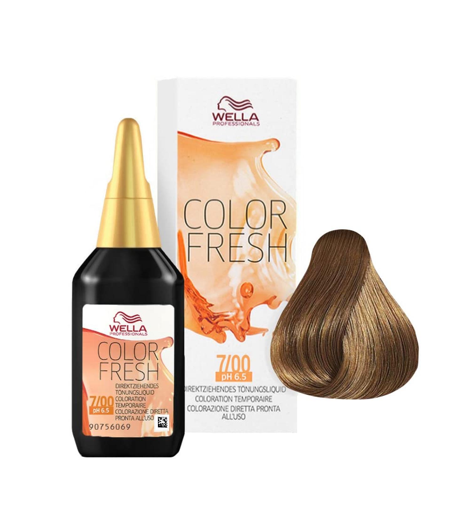 Wella Professionals Wella Color Fresh 7/00 medium blonde natural 75ml 7/00 medium blonde natural 75 ml (1 pack)