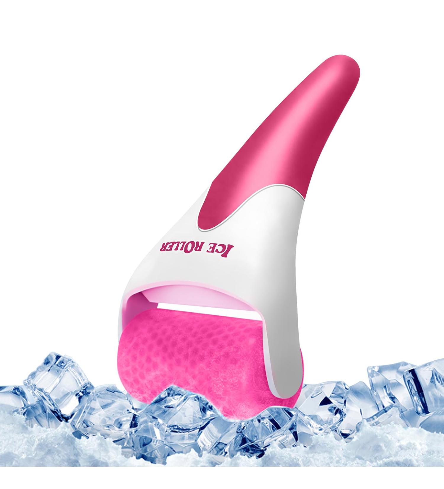 MIAO'ER Ice Roller for Face - Skin Care Tool for Puffiness & Redness Relief, Reduce Migraine & Headache - Easy to Use (Red) - Buy Online on GoSupps.com