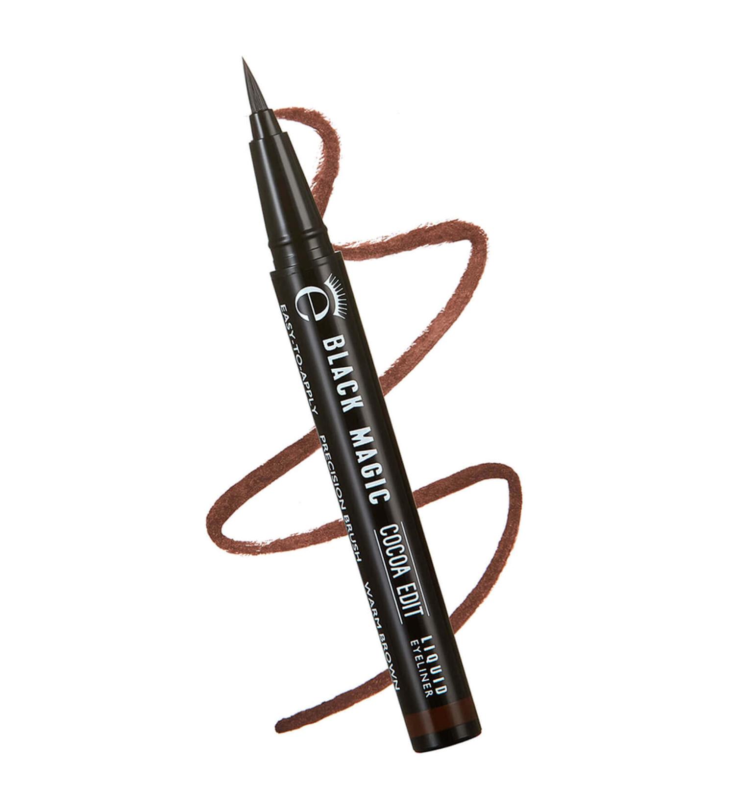 Black Magic Cocoa Edit Travel Size Liquid Eyeliner - Brown 0.3ml | International Shipping Available - Buy Online on GoSupps.com