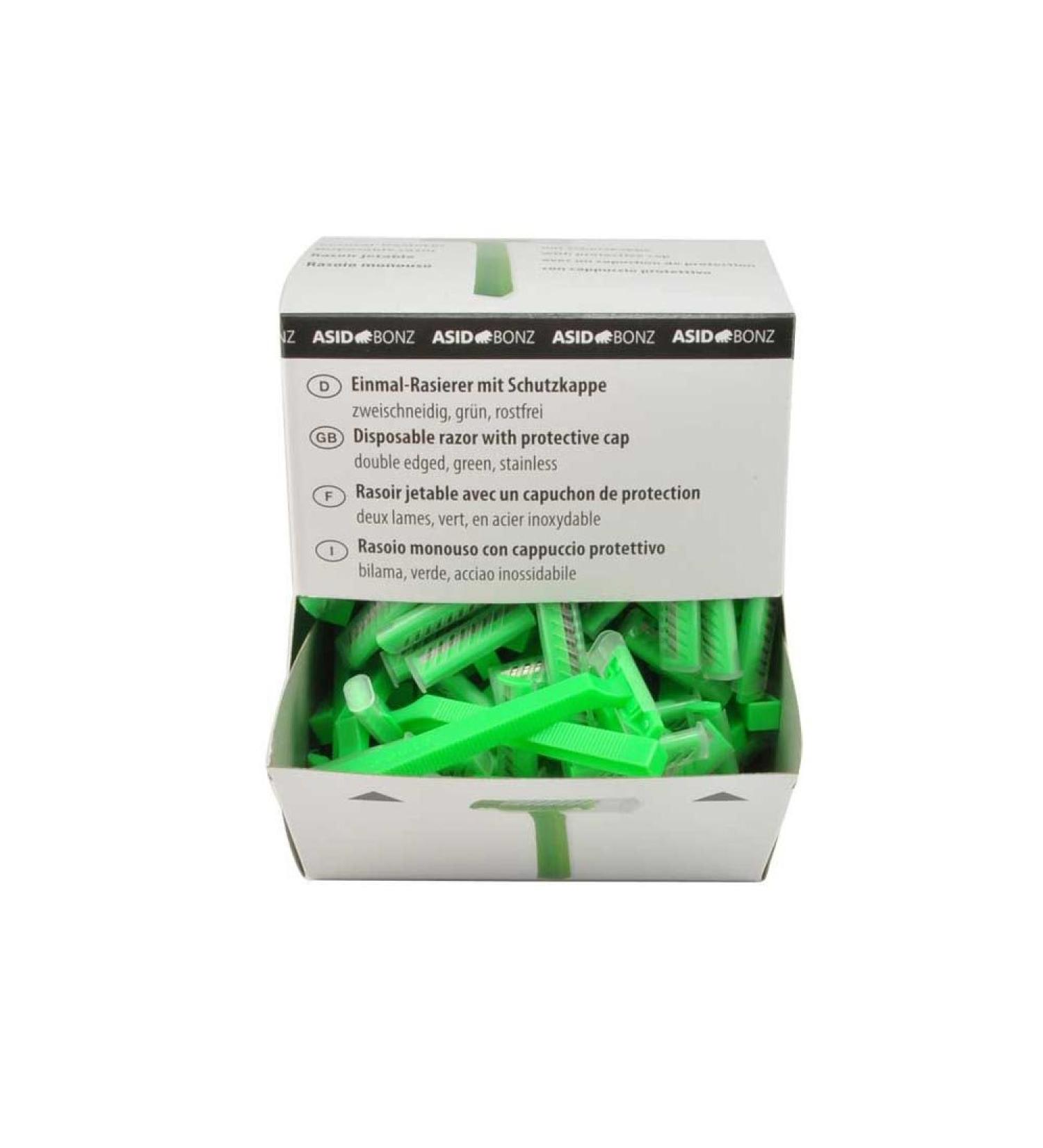 20 pieces of disposable razors from Asid Bonz disposable razor razor protective cap double-edged