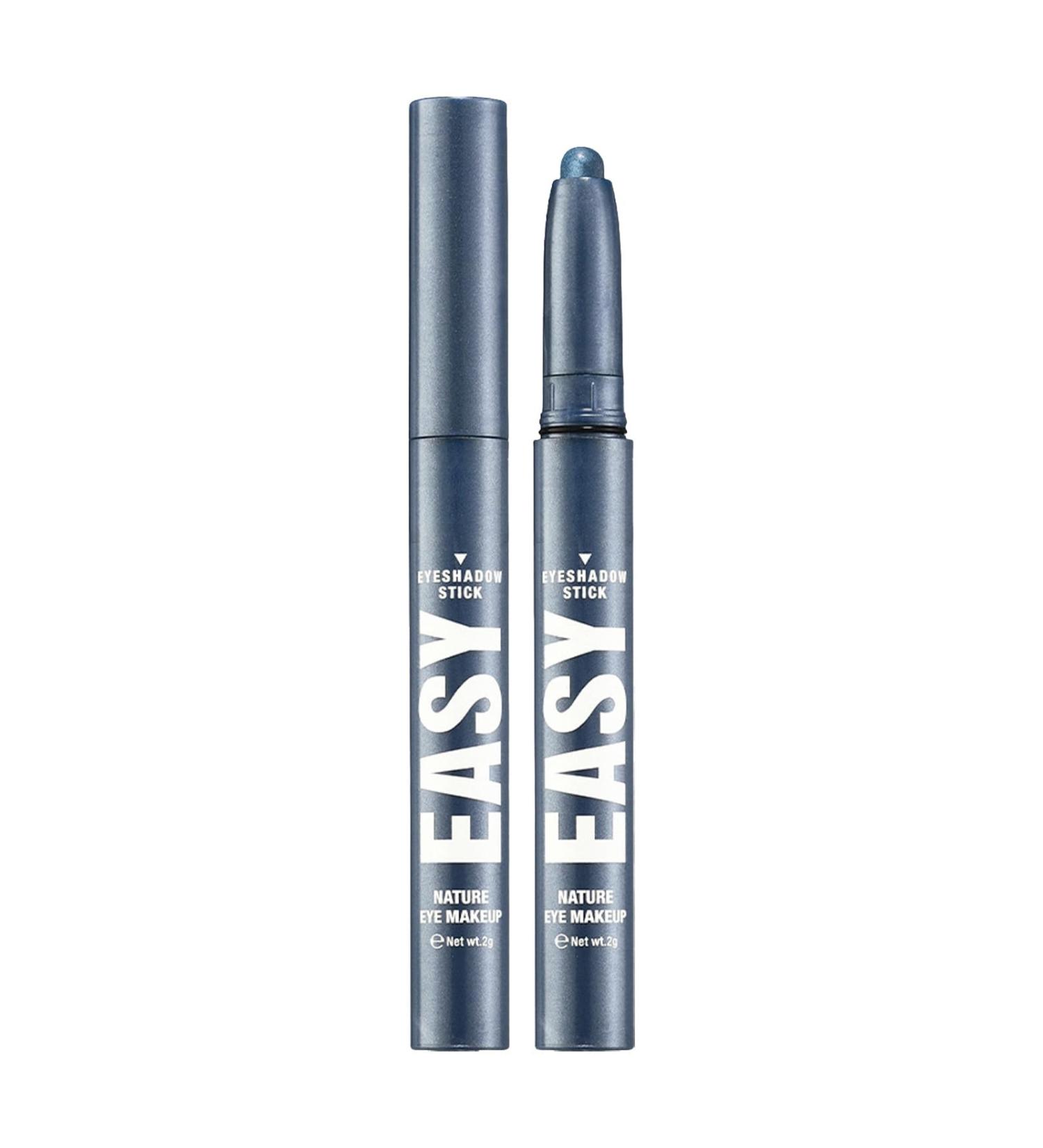 Eyeshadow Sticks Multiple-Use Shimmery Glitter Makeup Pen Highlight Base Priming Blusher Eyebrow Pencil Metallic High Gloss Creamy Make Up Pen Silky Smooth Texture Long Wearing Water (Blue One Size) 1 count (Pack of 1) Blue - Buy Online on GoSupps.com