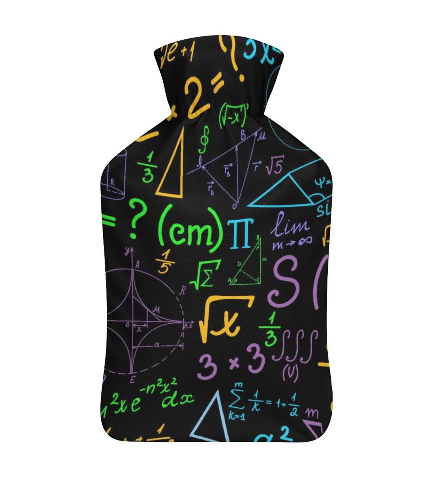 Hot Water Bottle with Lid - Rubber Hot Water Bag for Pain Relief Cramps Foot Warmer Hot & Cold Therapy | International Shipping - Buy Online on GoSupps.com