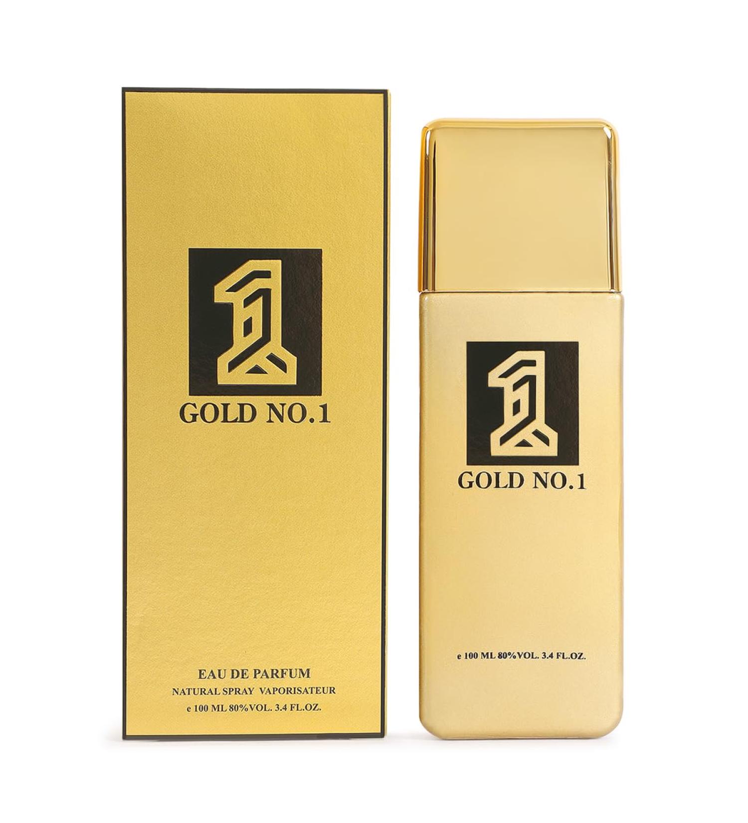 Gold No.1 Spray Perfume - Eau De Parfum for Men - 3.4 fl.oz - Buy Online on GoSupps.com