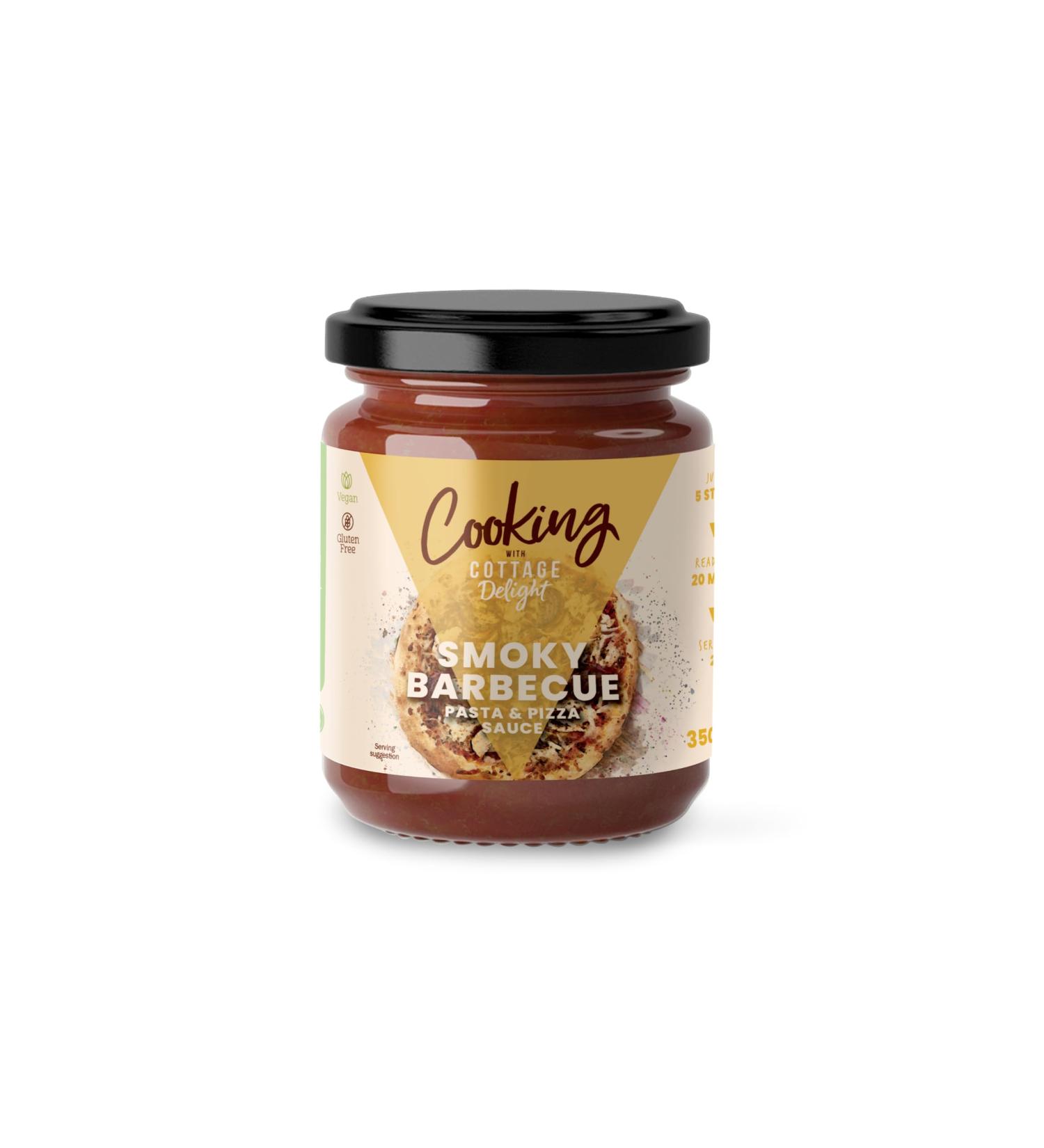 Cottage Delight - Smoky Barbecue Pasta and Pizza Sauce 350g - Buy Online on GoSupps.com