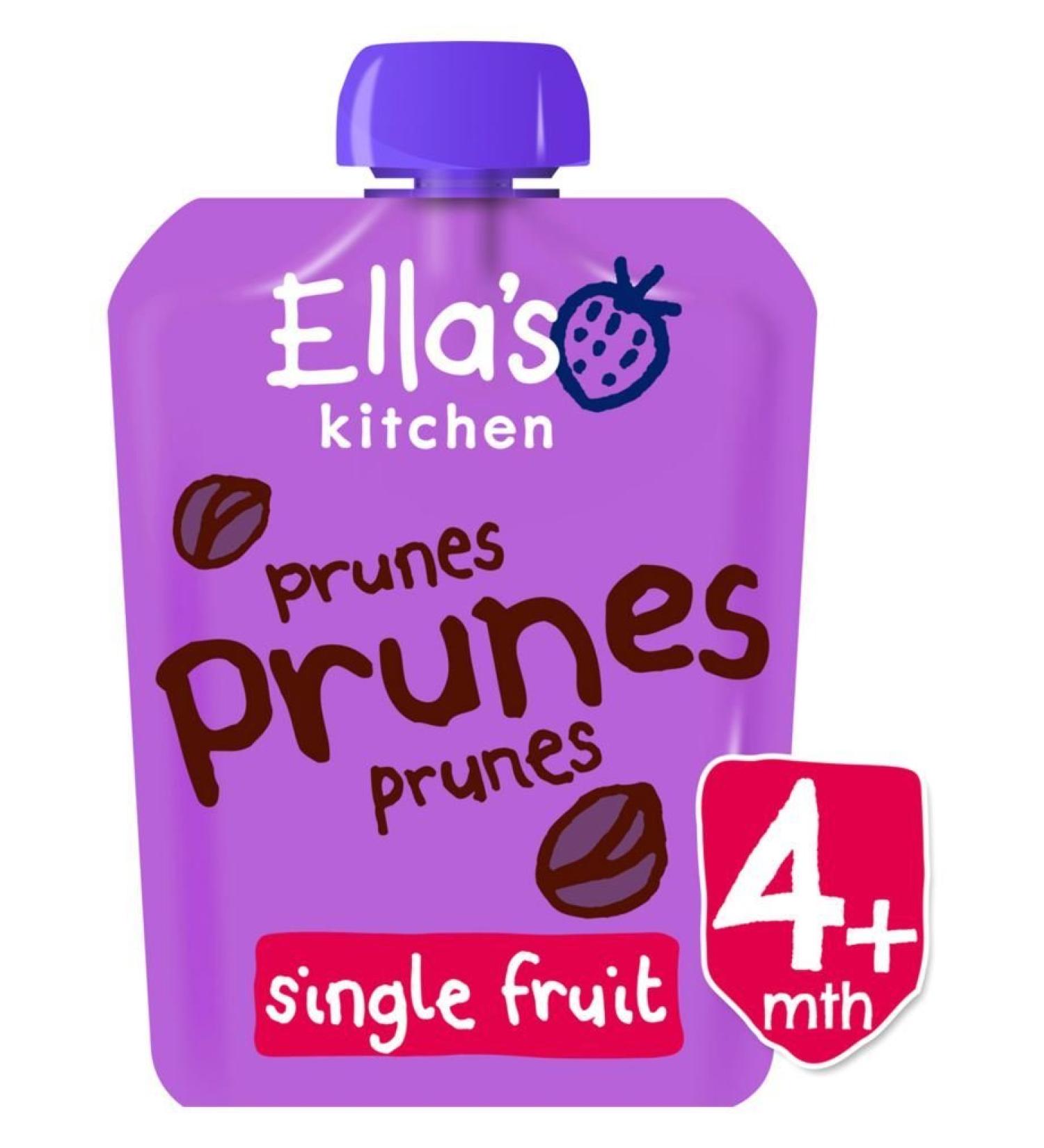 Ella'S Kitchen Prunes Prunes Prunes Stage 1 From 4 Months 70G